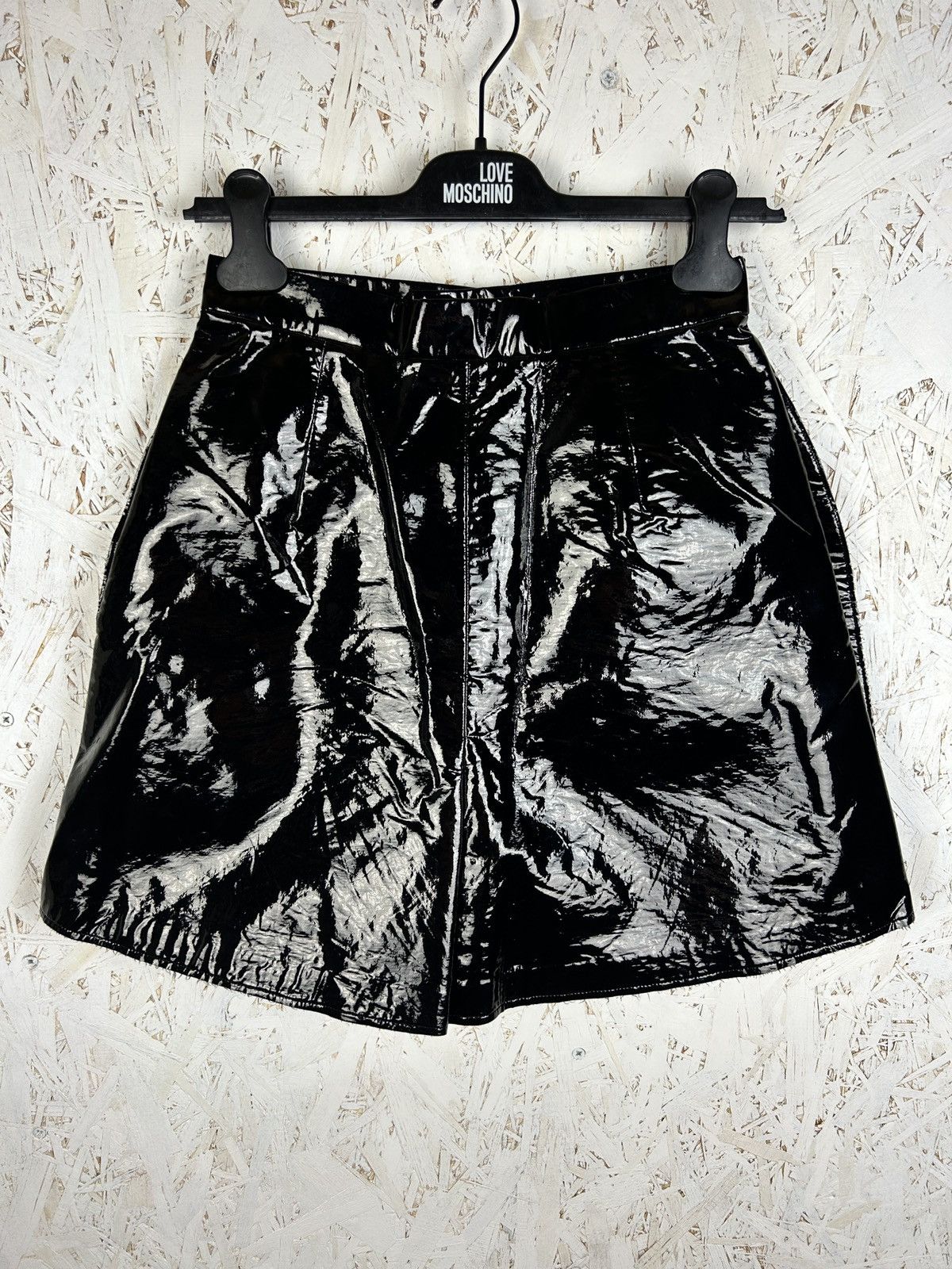 Comme des Garcons Junya Watanabe Comme Des Garcons 2014 Vinyl Shorts Black S Size 27" / US 4 / IT 40 - 4 Thumbnail