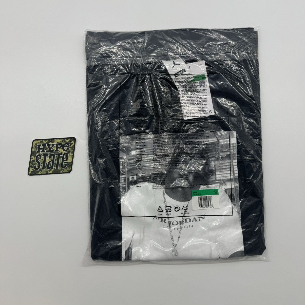 Supreme Jordan Biggie S/S Top Black