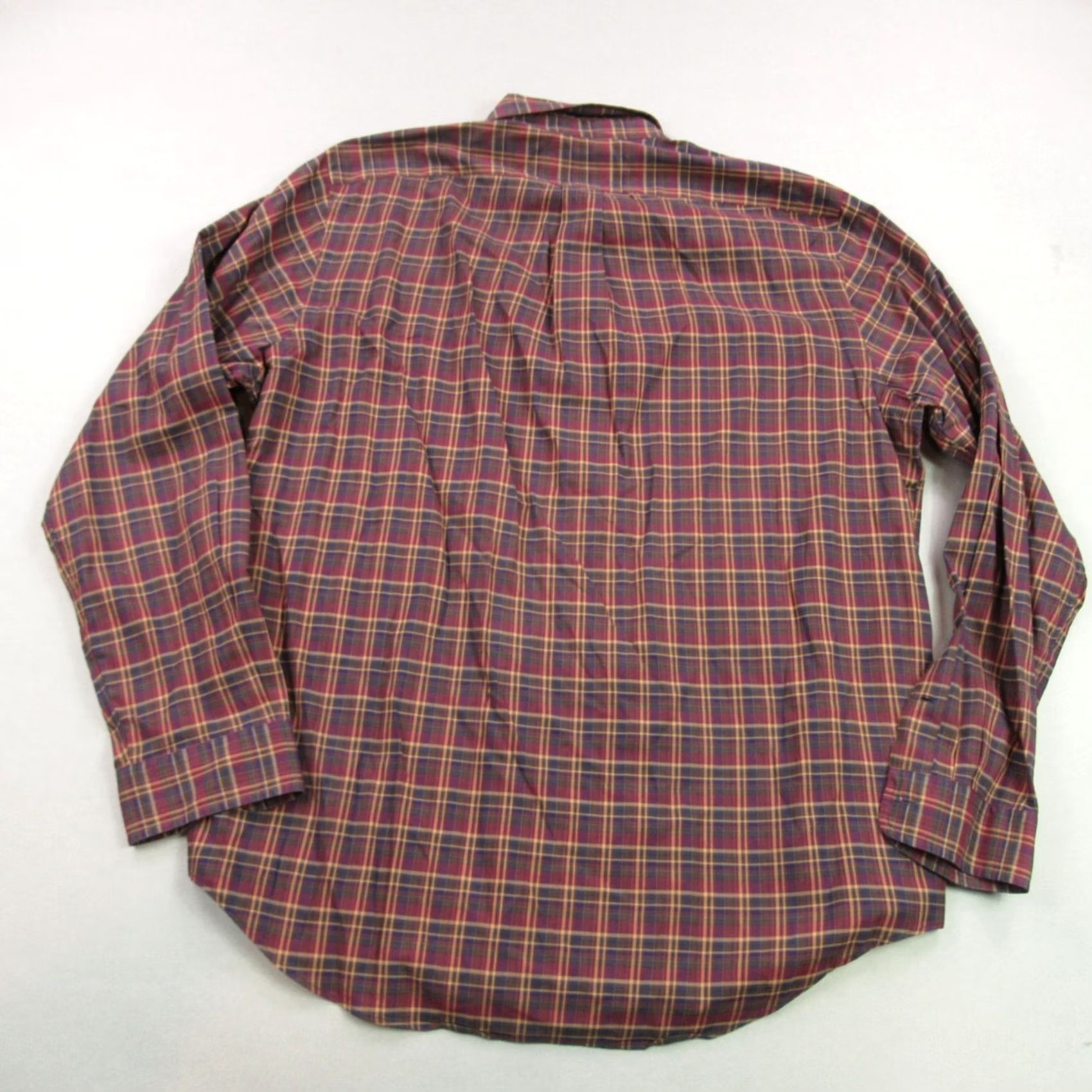 Polo Ralph Lauren Ralph Lauren Shirt Large Cotton Plaid Pony Long Sleeve Button Up Mens Size US L / EU 52-54 / 3 - 5 Thumbnail