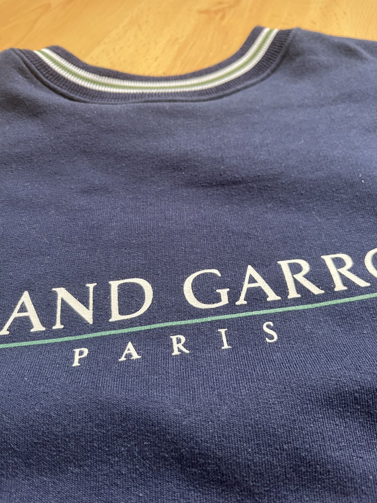 Other Roland Garros navy blue vintage sweatshirt Size US XL / EU 56 / 4 - 3 Thumbnail