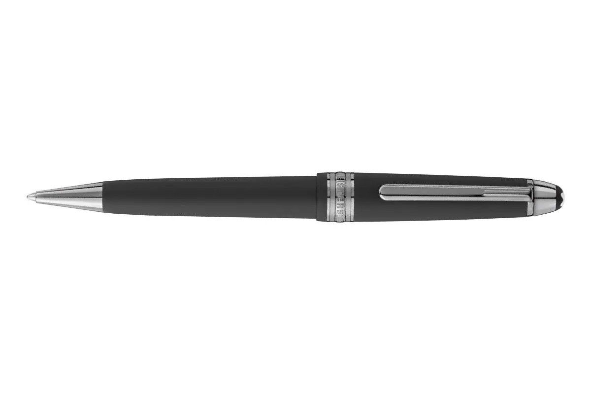 Montblanc *RARE* Ultra Black Meisterstück Ballpoint Pen - Montblanc Size ONE SIZE - 5 Thumbnail