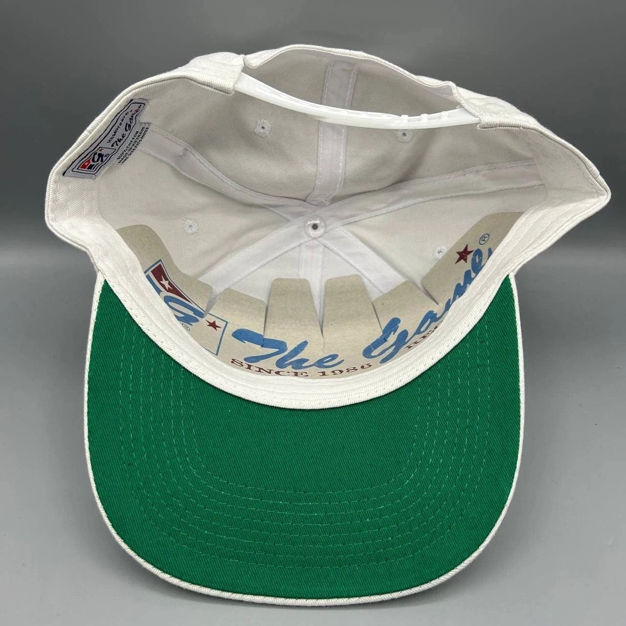 The Game Vintage LSU Tigers Hat Men White NCAA Snap Back Cap Cotton Size ONE SIZE - 4 Thumbnail
