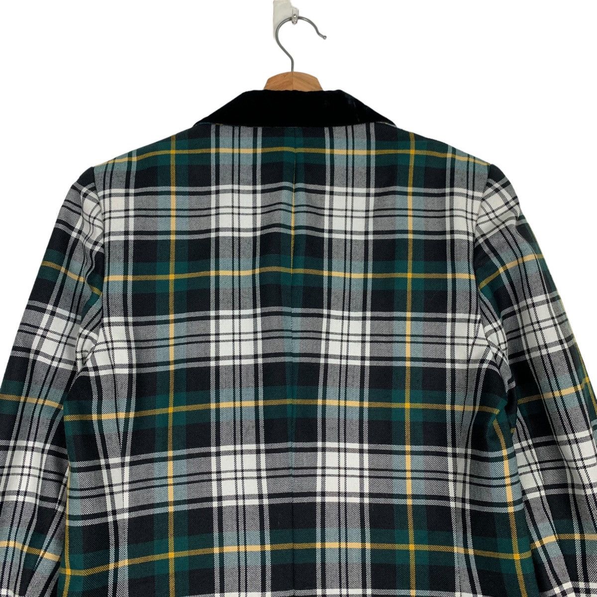 Japanese Brand GERARD PASQUIER Tartan Double Breasted Coat Jacket #0531-C24 Size S / US 4 / IT 40 - 8 Thumbnail