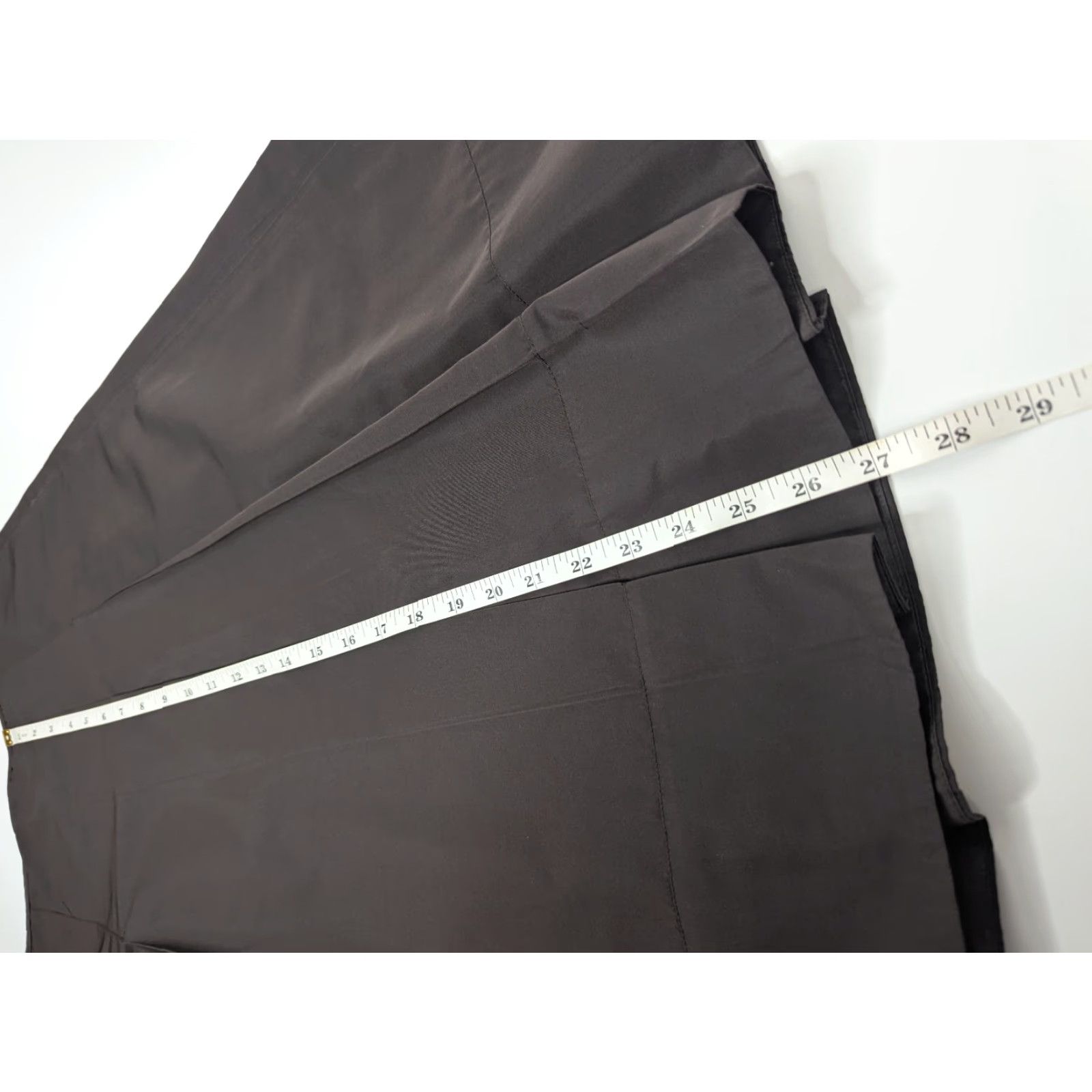 Max Mara VINTAGE S'Max Mara Design For Easy Living Brown Pleated Knee-Length Skirt Size 8 Size 30" / US 8 / IT 44 - 3 Thumbnail