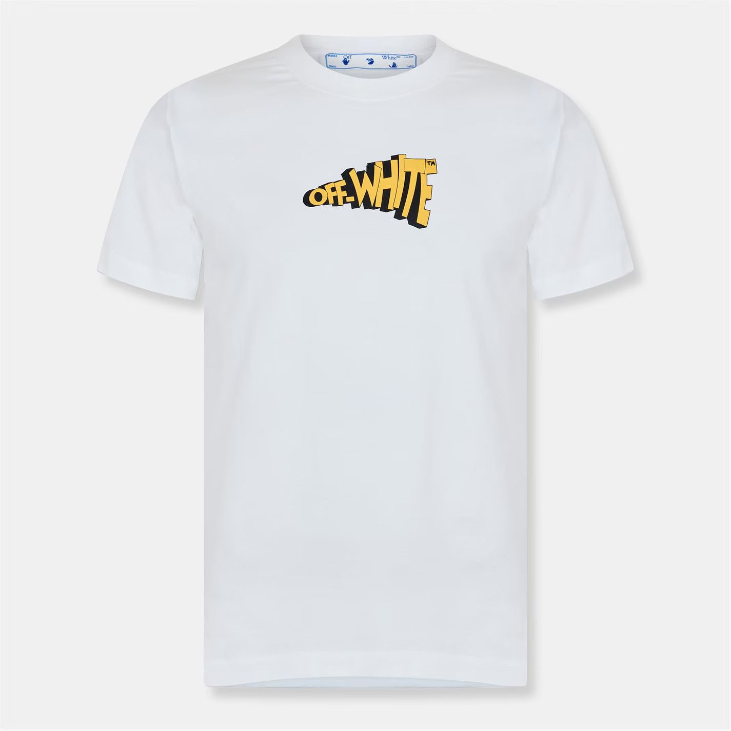 Off-White o1g2r1mq0226 Slim Arrow Crew Neck T-Shirt In White Size US XS / EU 42 / 0 - 1 Thumbnail