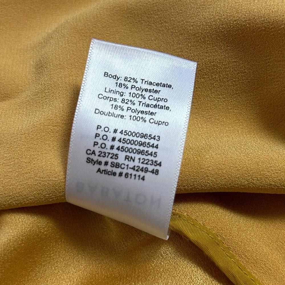 REVOLVE Babaton l Power Hip Mustard Open Front Blazer Size 4 Size S / US 4 / IT 40 - 11 Thumbnail