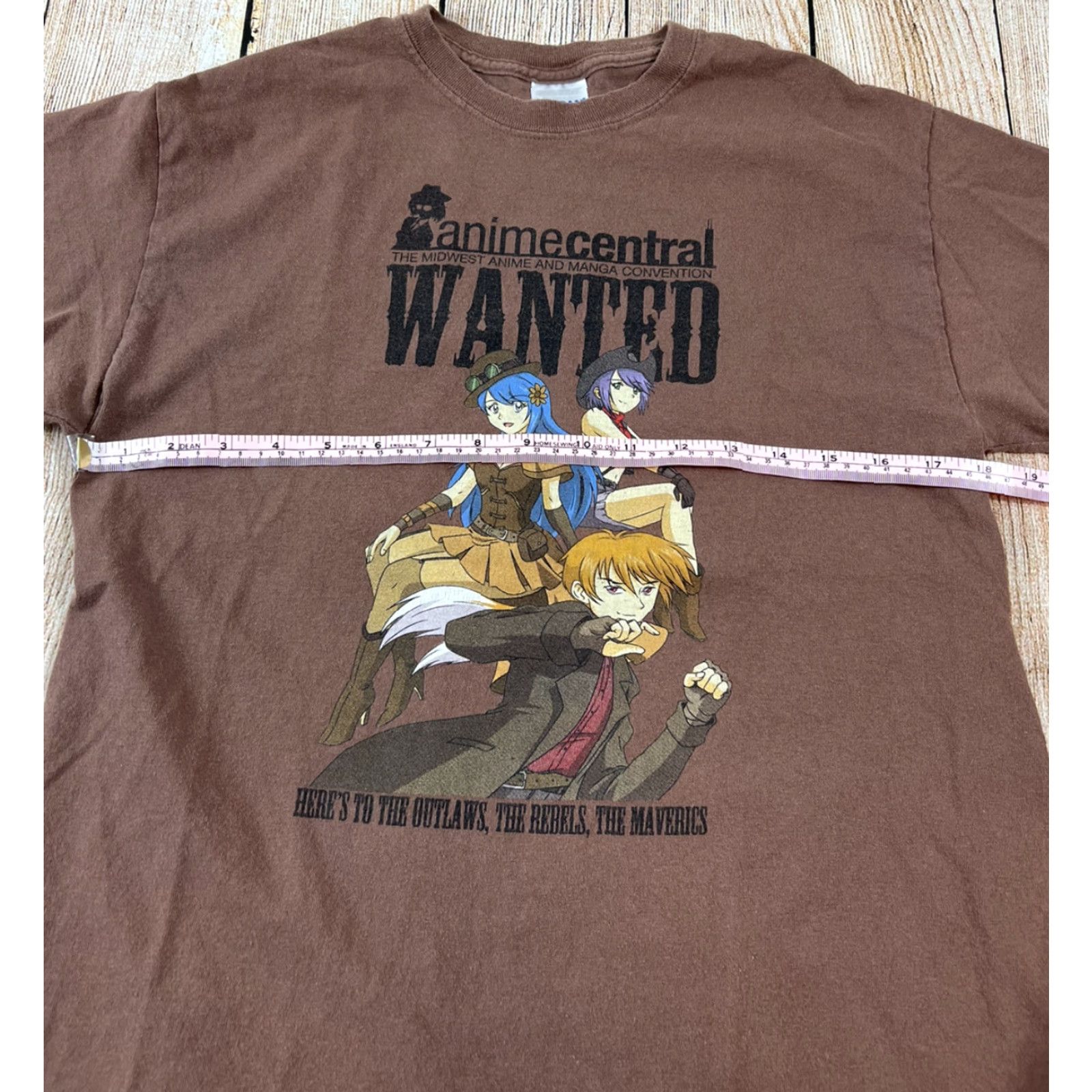 Gildan Anime Central Midwest Convention Shirt Brown Size Medium Mens M Brown Anime Central Midwest Convention Shirt Size US M / EU 48-50 / 2 - 4 Thumbnail