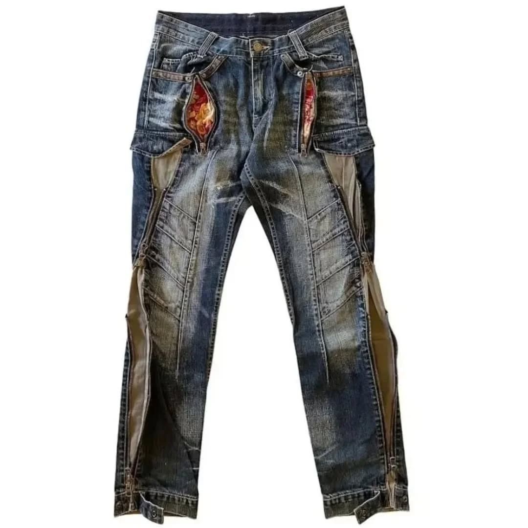 PPFM PPFM full Zip denim streetwear Size US 33 - 1 Thumbnail