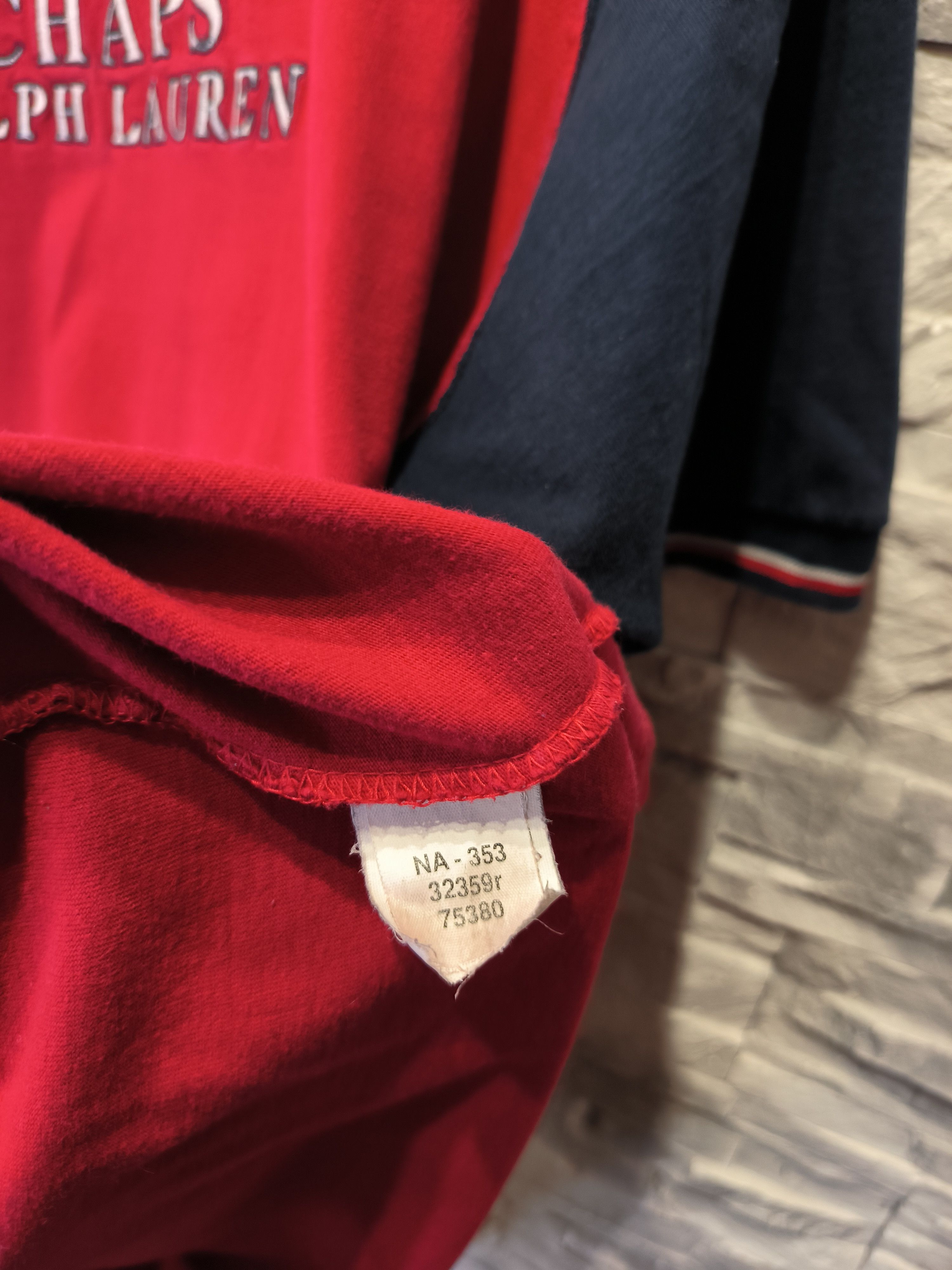 Chaps Ralph Lauren × Vintage Vintage Chaps Ralph Lauren Logo 90s T-Shirt Tee Size US XL / EU 56 / 4 - 5 Thumbnail