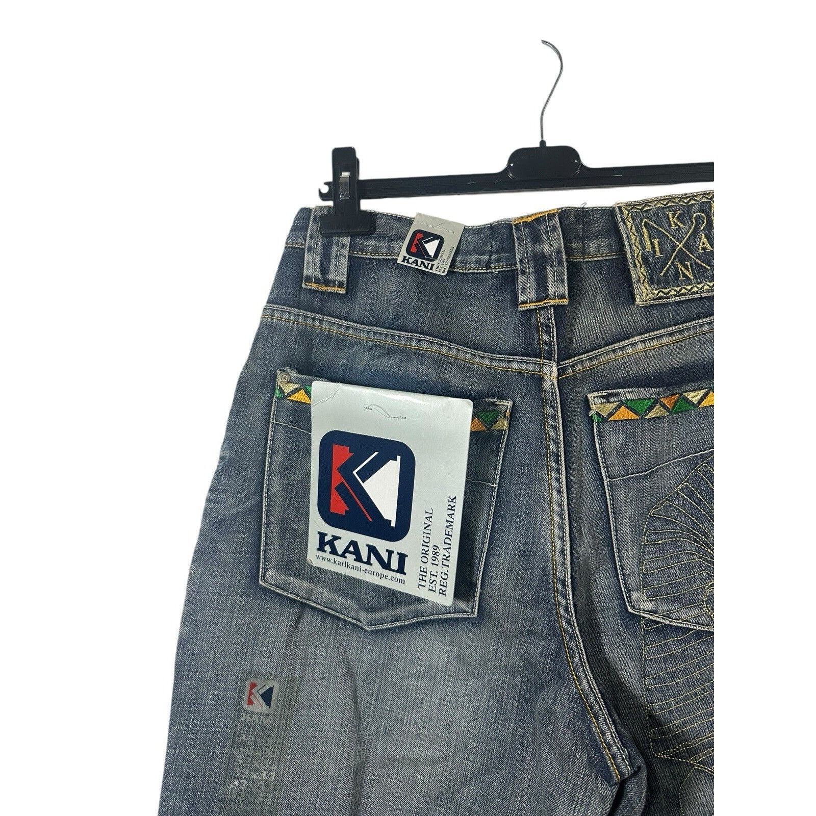 Karl Kani Vintage Karl Kani Jeans 32x32 Hip Hop Baggy Y2K 90’s 2000’s Size US 32 / EU 48 - 4 Thumbnail