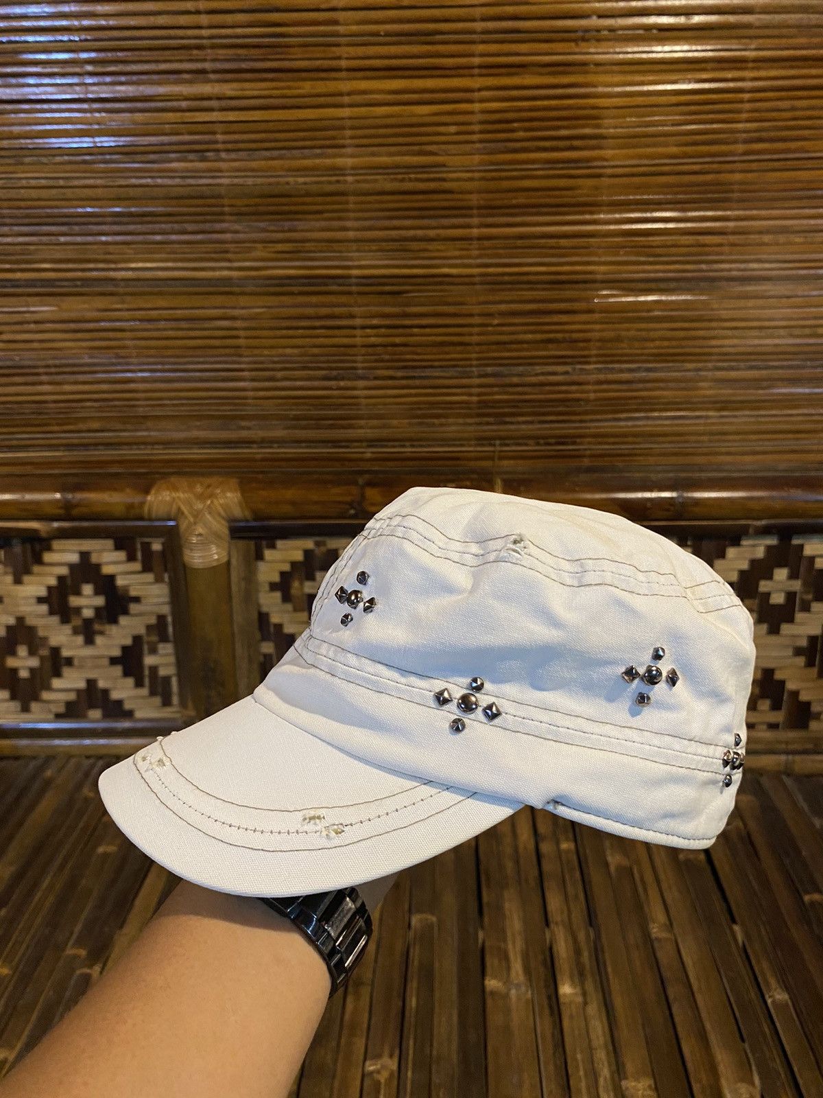 20471120 × If Six Was Nine 2000s cadet hat distressed blink punk y2k style Size ONE SIZE - 2 Thumbnail