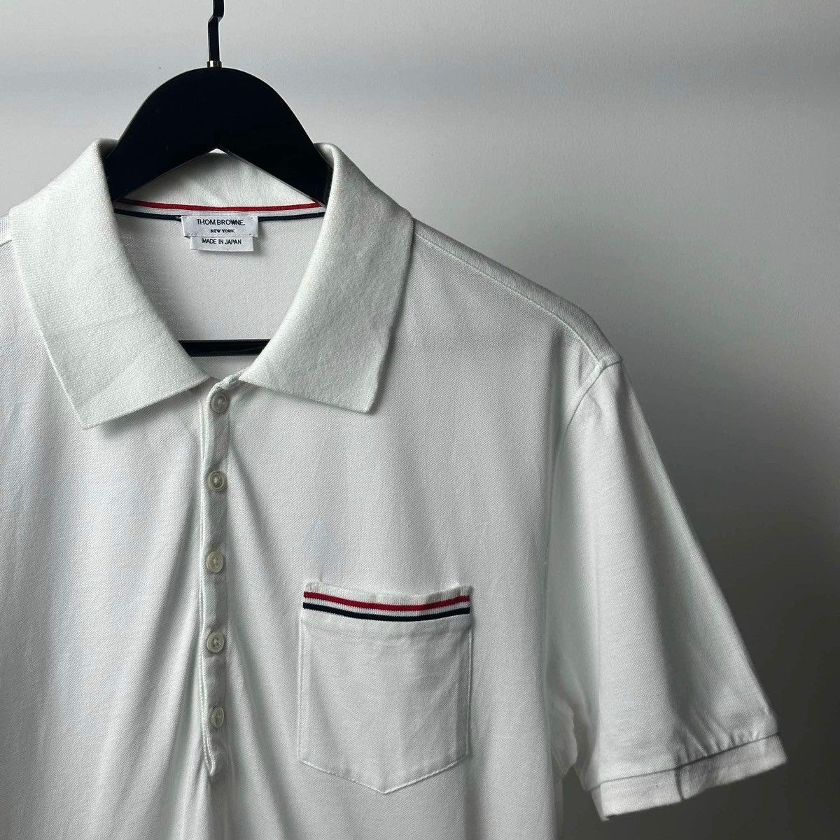 Thom Browne THOM BROWNE POLO SHIRT Size US L / EU 52-54 / 3 - 2 Thumbnail