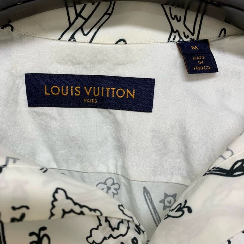 Louis Vuitton LOUIS VUITTON White gesture shirt Size US M / EU 48-50 / 2 - 6 Thumbnail