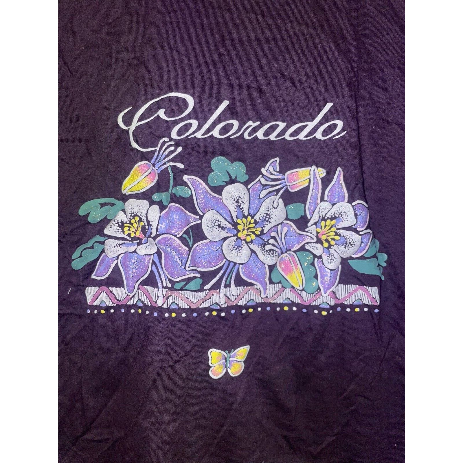 Jerzees Vintage Lake Tahoe Camp Richardson Shirt Test Print Tee 90s Size US M / EU 48-50 / 2 - 8 Thumbnail