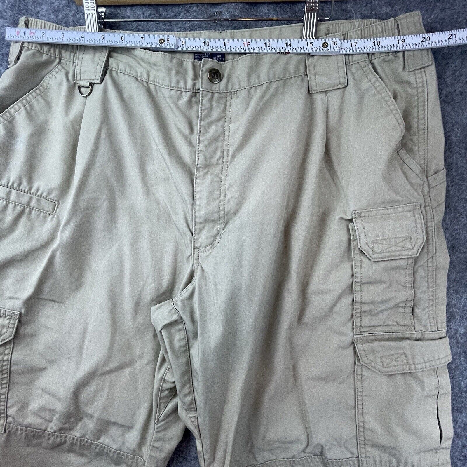 5.11 5.11 Tactical Pants Mens 42 Khaki Ripstop Cargo Straight Size US 42 / EU 58 - 7 Thumbnail
