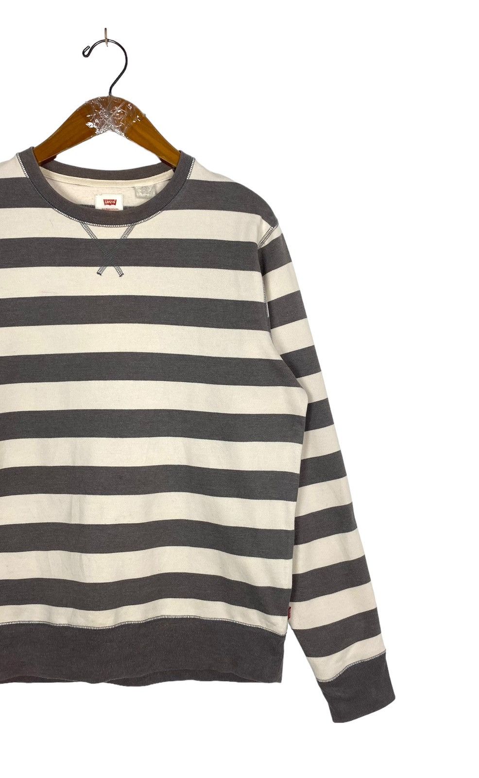 Levi's Rare‼️ Levi’s Stripe Sweatshirt Size US S / EU 44-46 / 1 - 3 Thumbnail