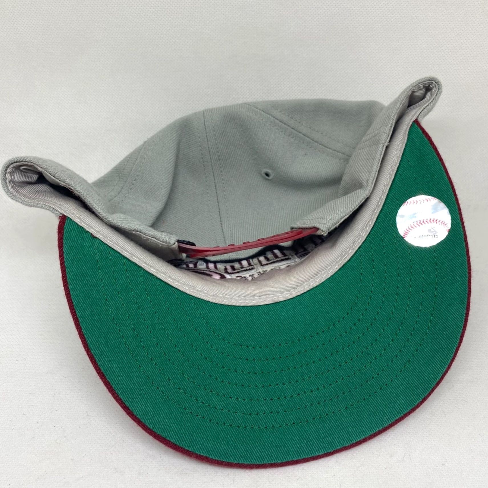 Vintage Philadelphia Phillies '47 Brand Hat Red Gray OSFM Throwback Cooperstown Snapback Unisex Adults Size ONE SIZE - 7 Thumbnail