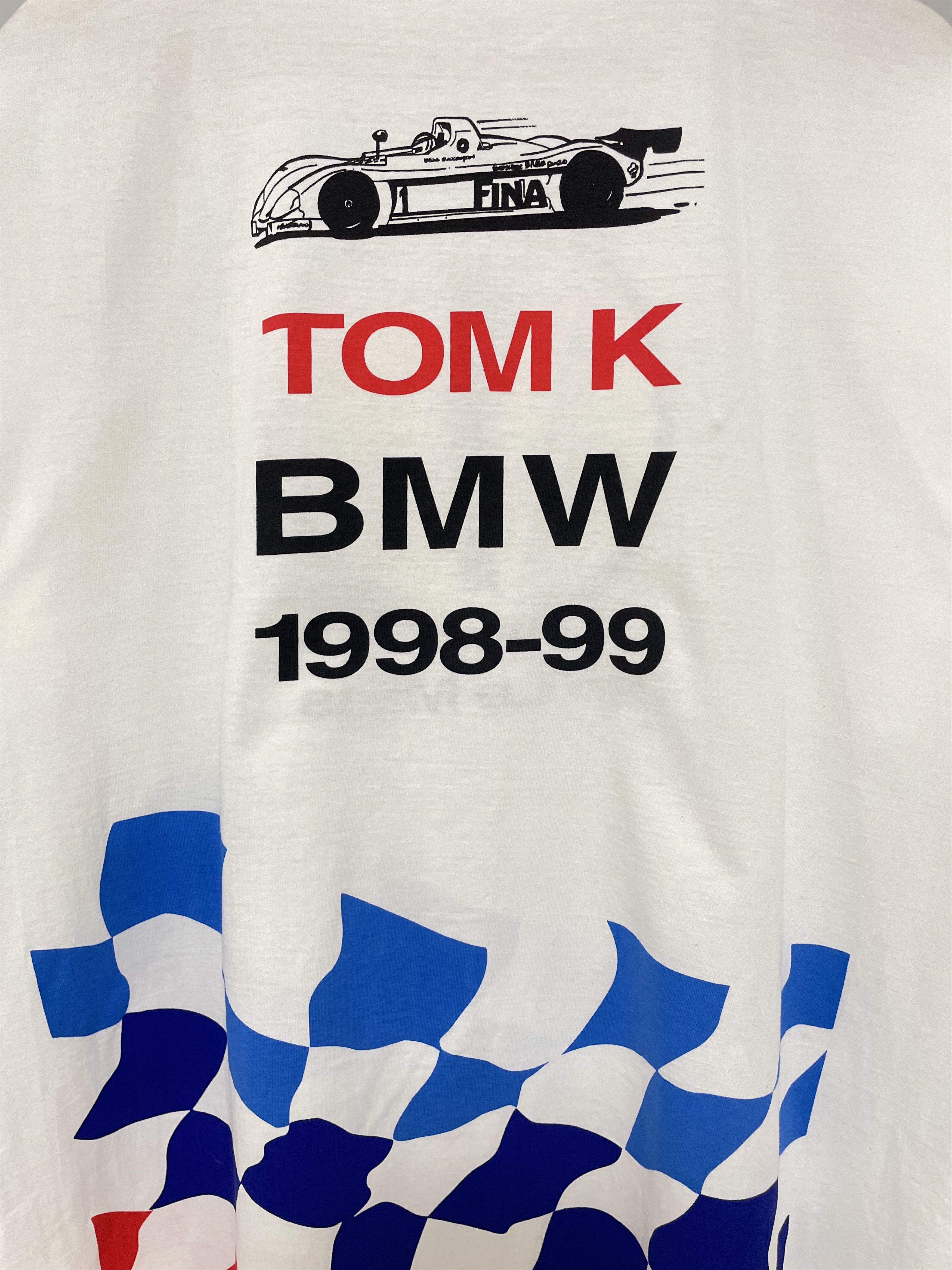 Vintage 24H Le Mans Numero 1 BMW TOM K. 1998-99 T-Shirt Tee Racing Size US XL / EU 56 / 4 - 9 Thumbnail