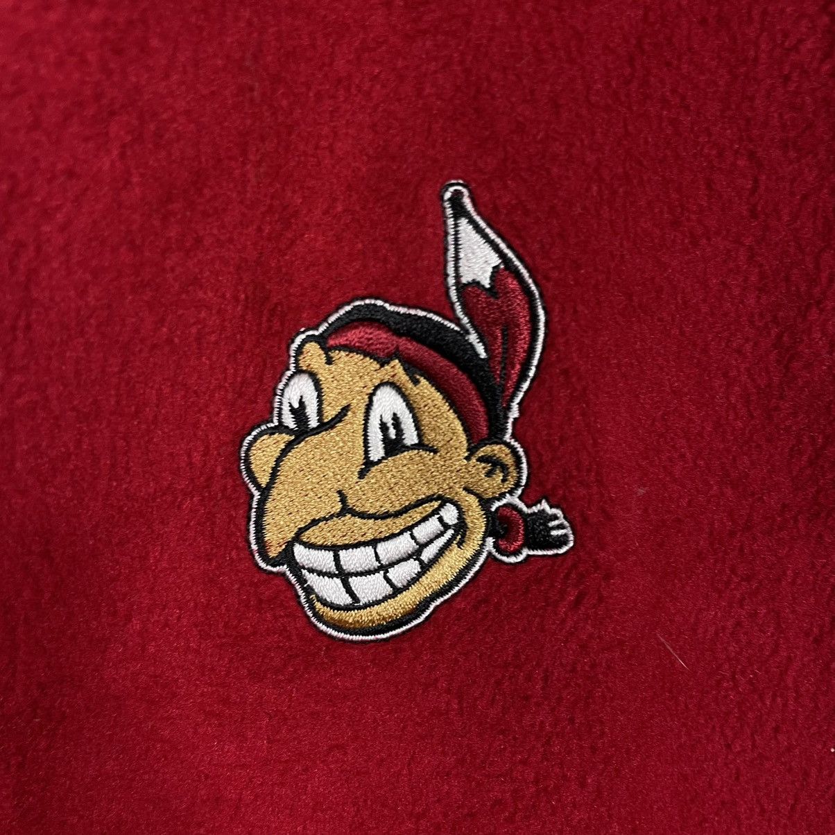 Mirage Vintage Mirage Cleveland Indians Fleece Jacket Size US L / EU 52-54 / 3 - 15 Thumbnail