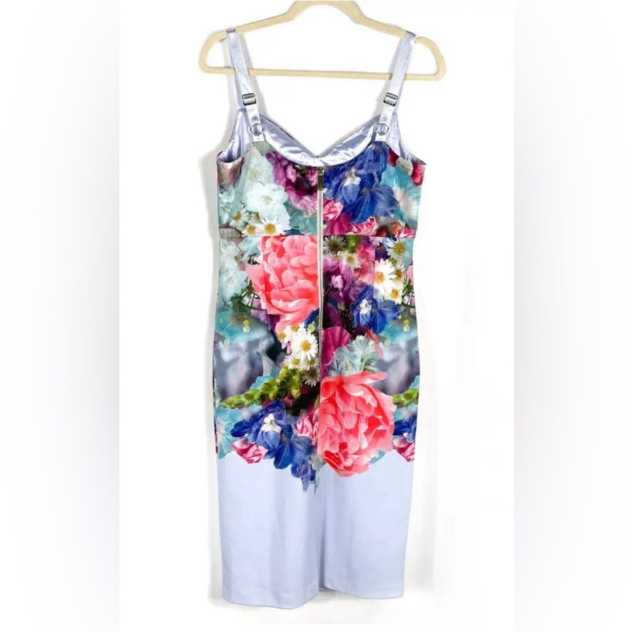 Ted Baker Ted Baker Emore Bodycon Dress in Focus Bouquet Print Midi Size S / US 4 / IT 40 - 7 Thumbnail