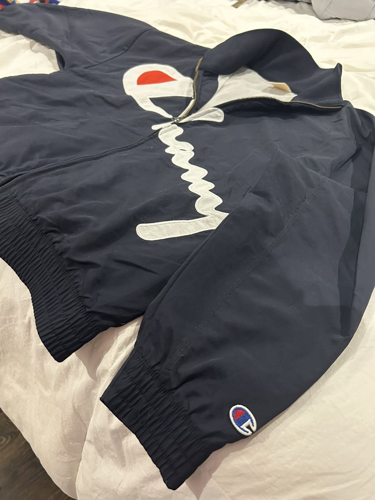 Champion Supreme x Champion authentic zip up jacket Size S / US 4 / IT 40 - 1 Thumbnail