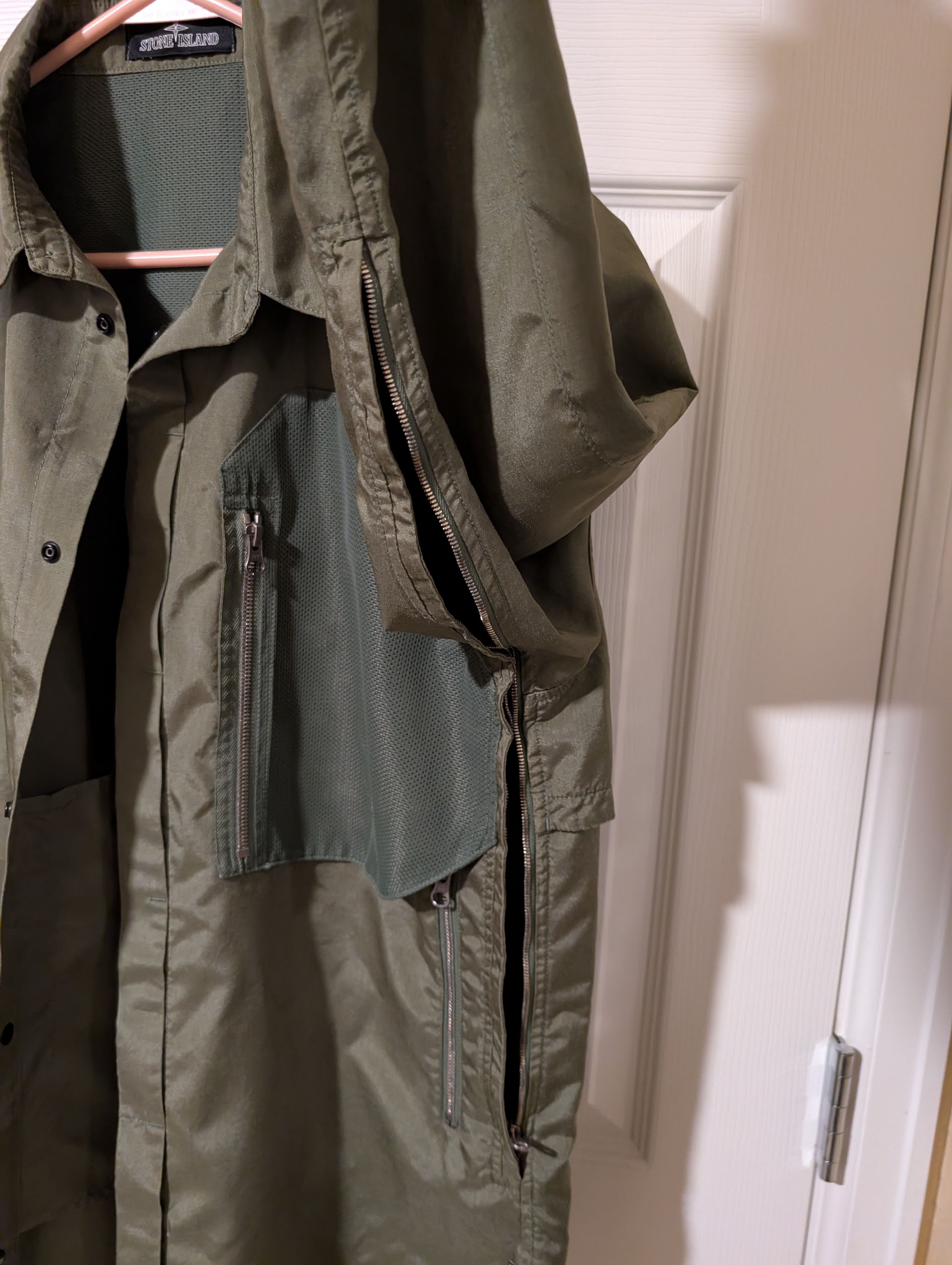 Stone Island Shadow Project Hollowcore polyester over-shirt Size US M / EU 48-50 / 2 - 9 Thumbnail