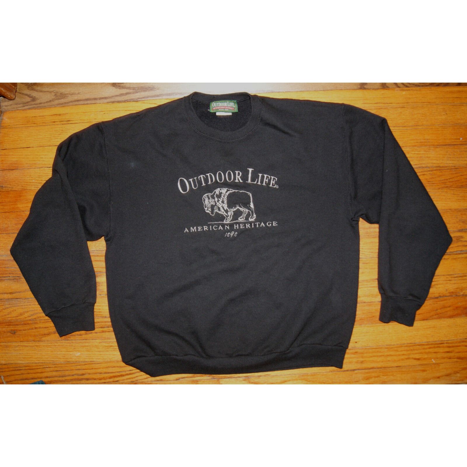 Other VTG Y2K Embroidered Buffalo Outdoor American L Sweatshirt Size US L / EU 52-54 / 3 - 3 Thumbnail