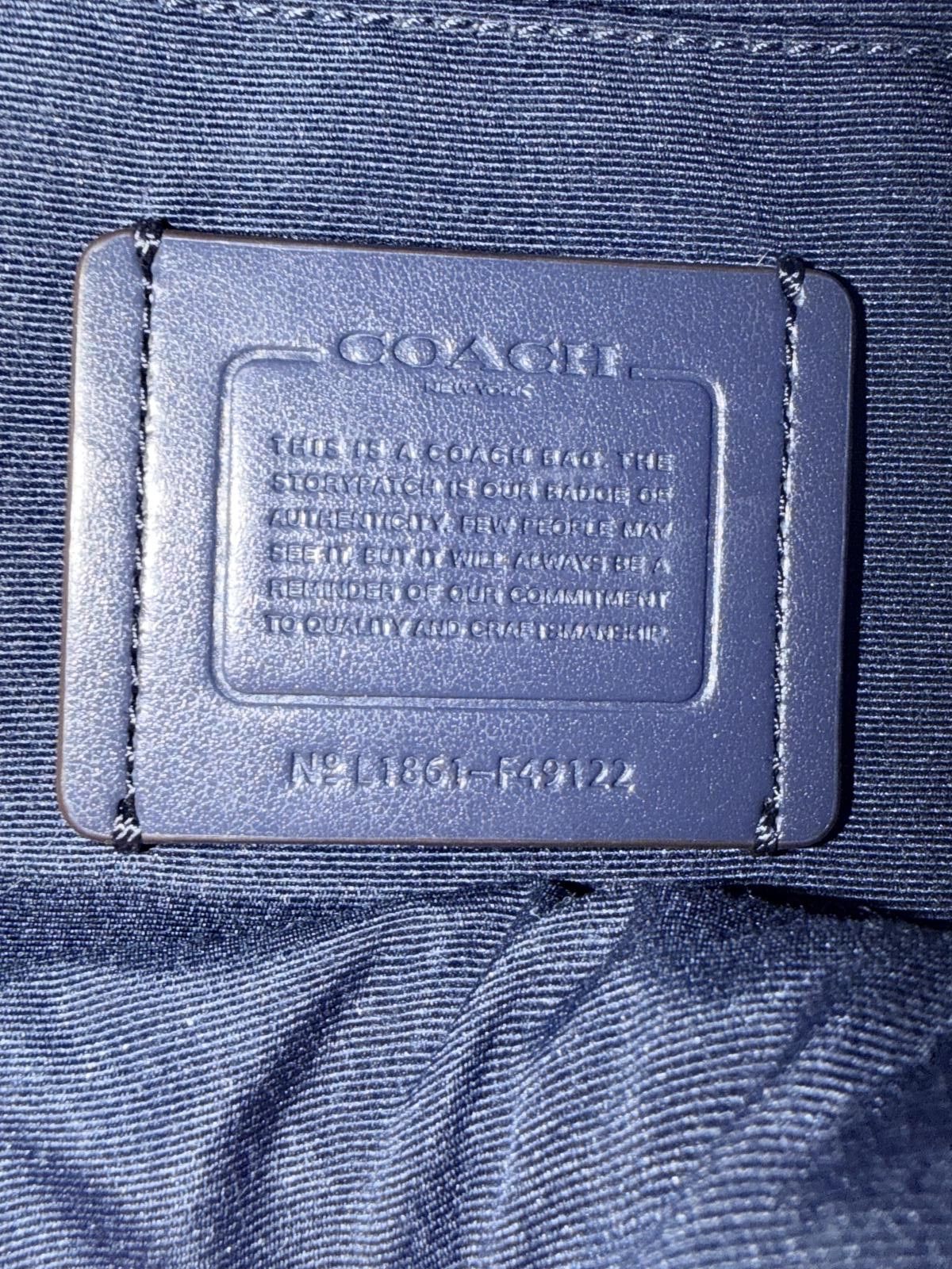 Coach Coach Andi Backpack In Colorblock Metallic Midnight Blue Size ONE SIZE - 7 Thumbnail