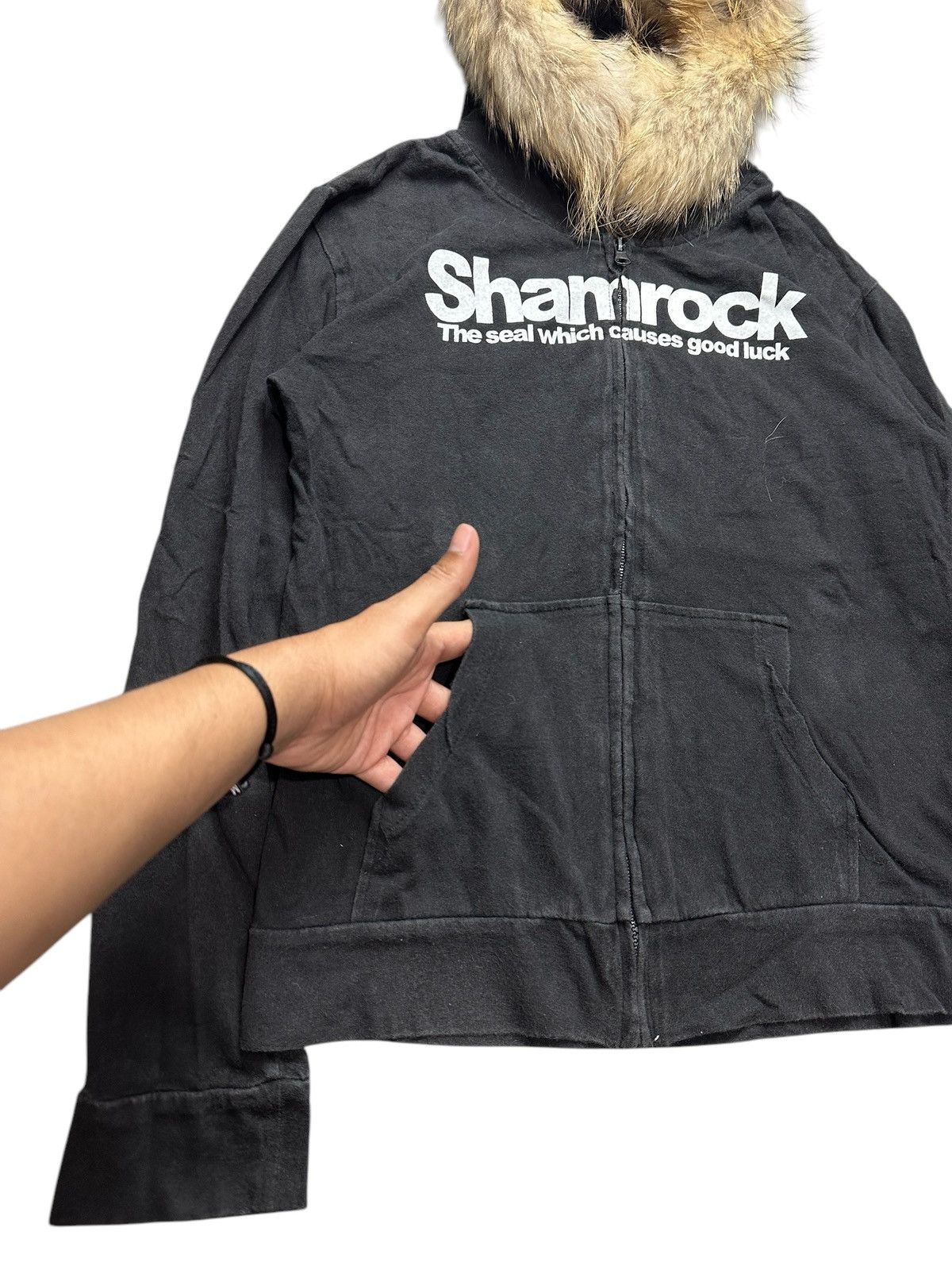 Beauty Beast RAVISHING VIRGIN SHAMROCK Zip Fur Hoodie IFSIX LGB STYLE Size US S / EU 44-46 / 1 - 4 Thumbnail