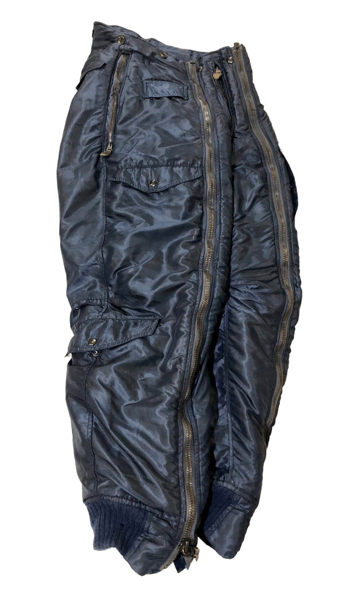 image of Made In USA x USAF Vintage Army 50S Usaf Type D-1A Flying Trousers Flight Pants in Navy Blue (Size 