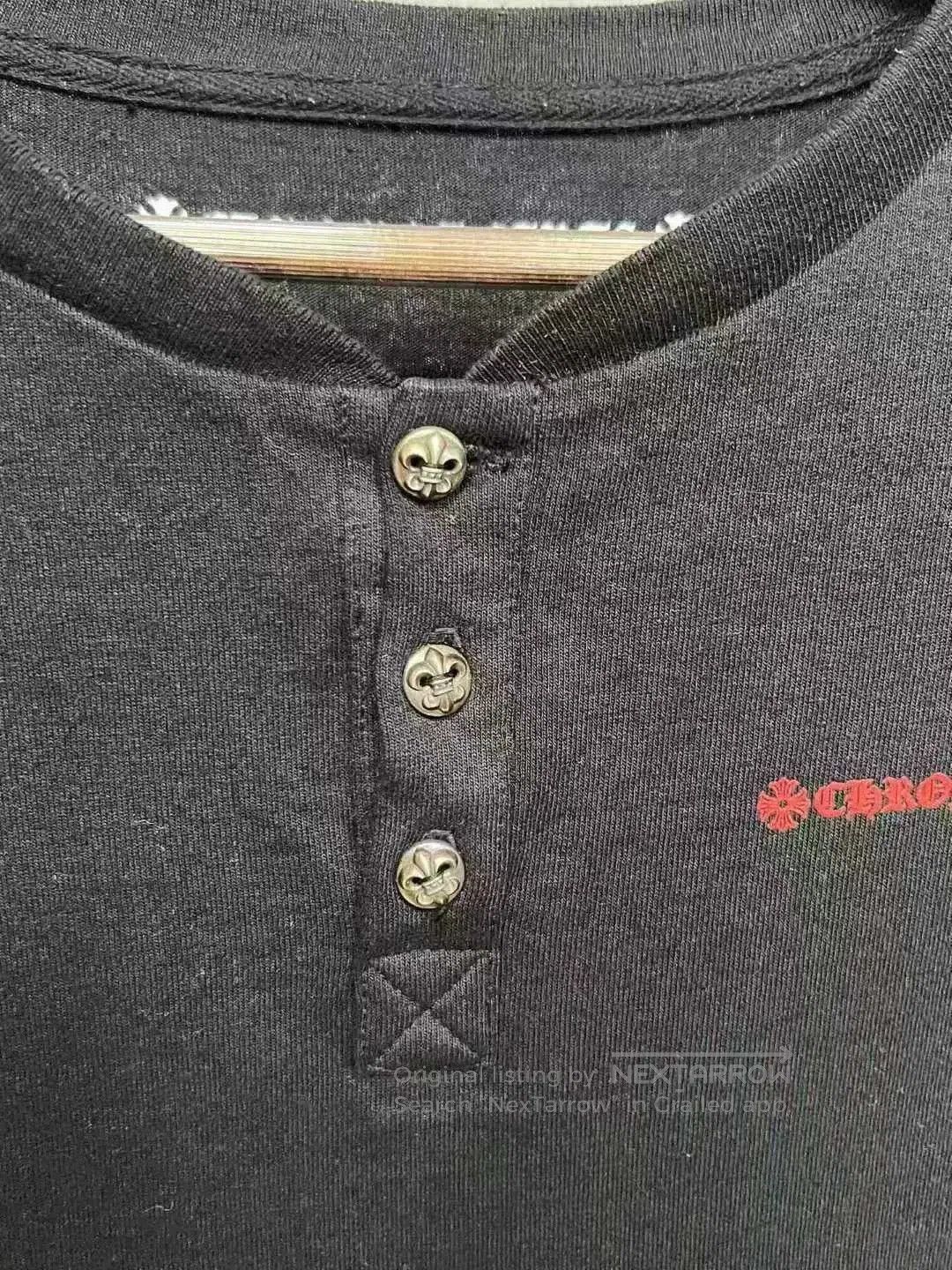 Chrome Hearts chrome hearts graffiti long sleeve polo. Size US L / EU 52-54 / 3 - 3 Thumbnail