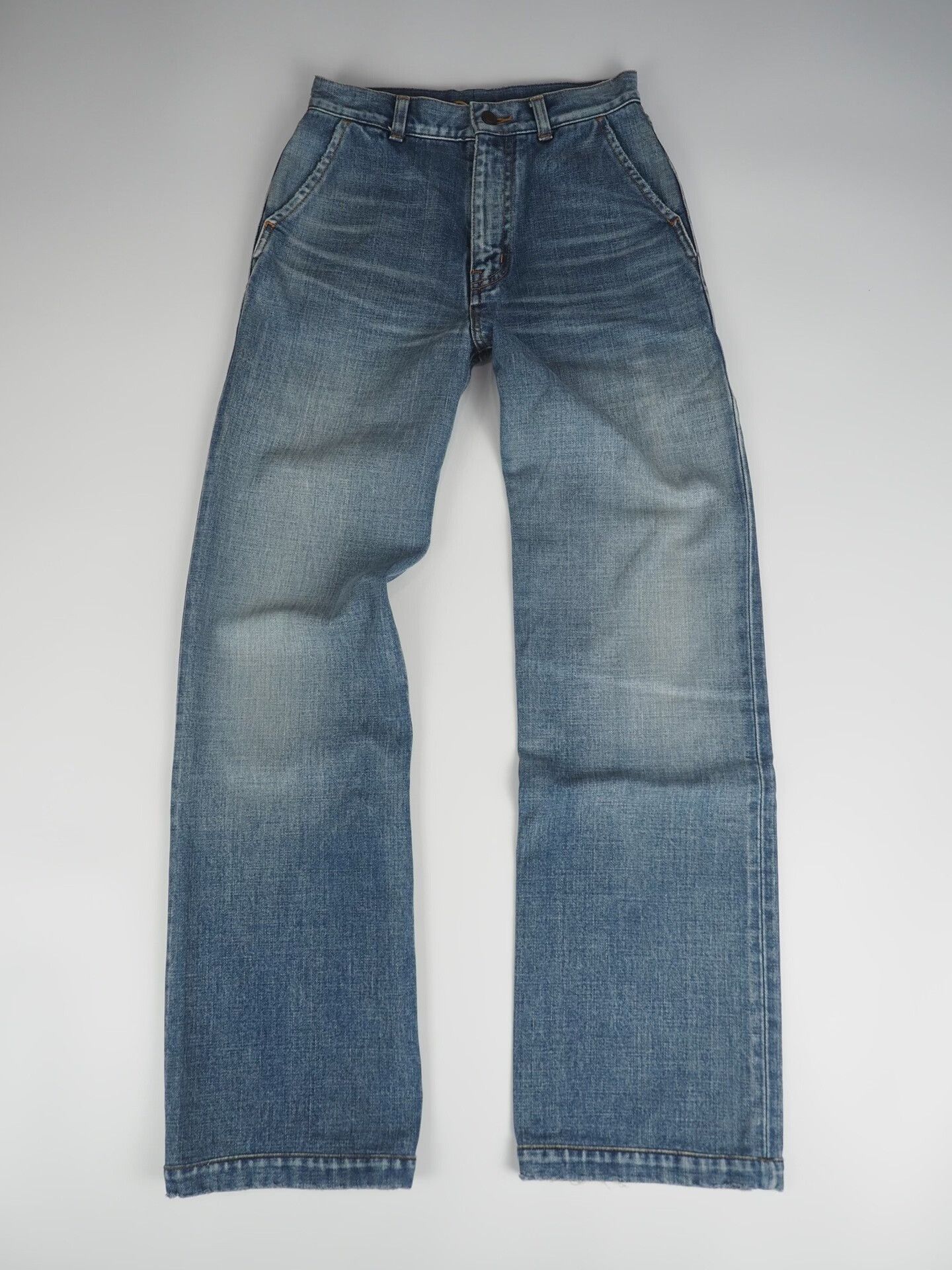 Saint Laurent Paris saint laurent blue washed denim jeans W25 Size 23" - 1 Thumbnail