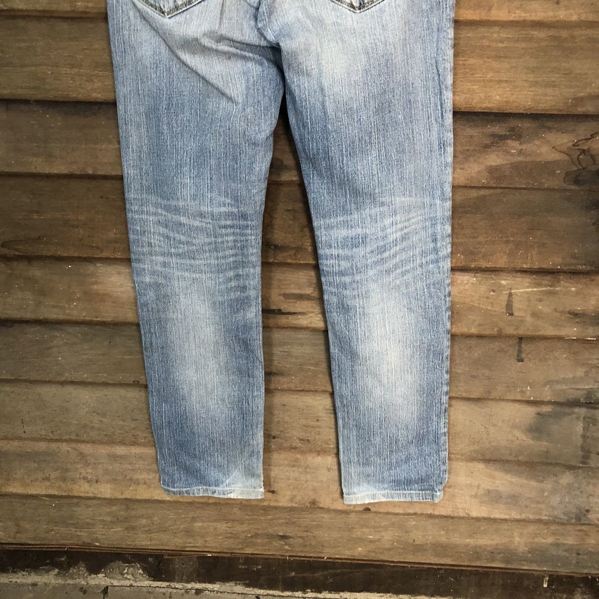 Japanese Brand Uniqlo Jeans Blue faded vintage Denim Pants #7326 Size 32" / US 10 / IT 46 - 15 Thumbnail