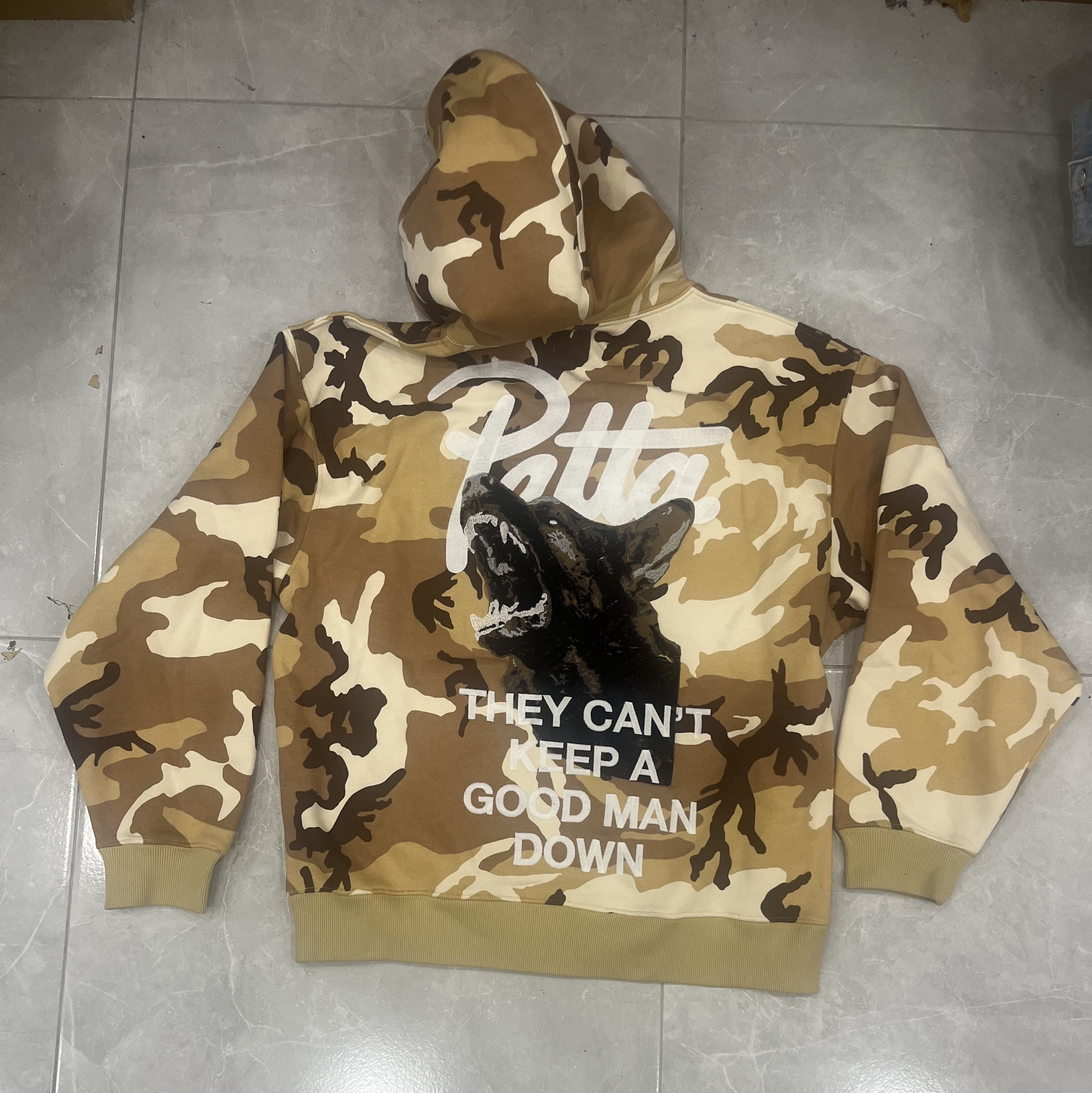 Patta Patta Camo Hoodie – Full Back Embroidery Size US L / EU 52-54 / 3 - 5 Thumbnail
