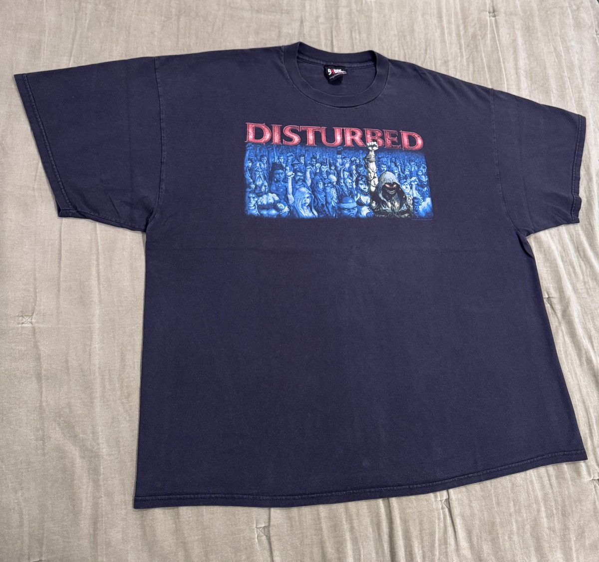 Vintage 2006 Disturbed “Ten Thousand Fists” Tee Giant tag