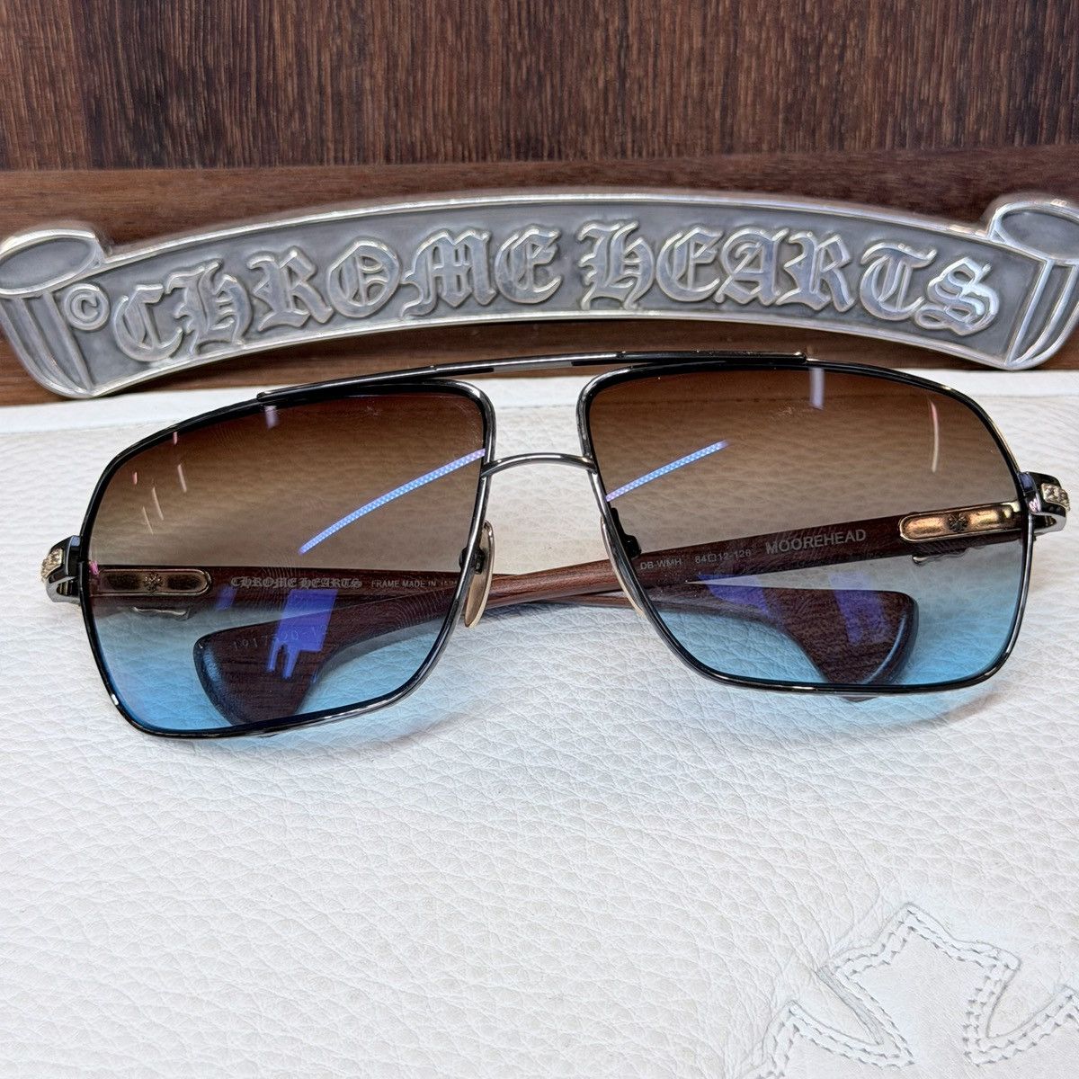 Chrome Hearts Chrome Hearts MOOREHEAD 1/1 Sunglasses Size ONE SIZE - 1 Thumbnail