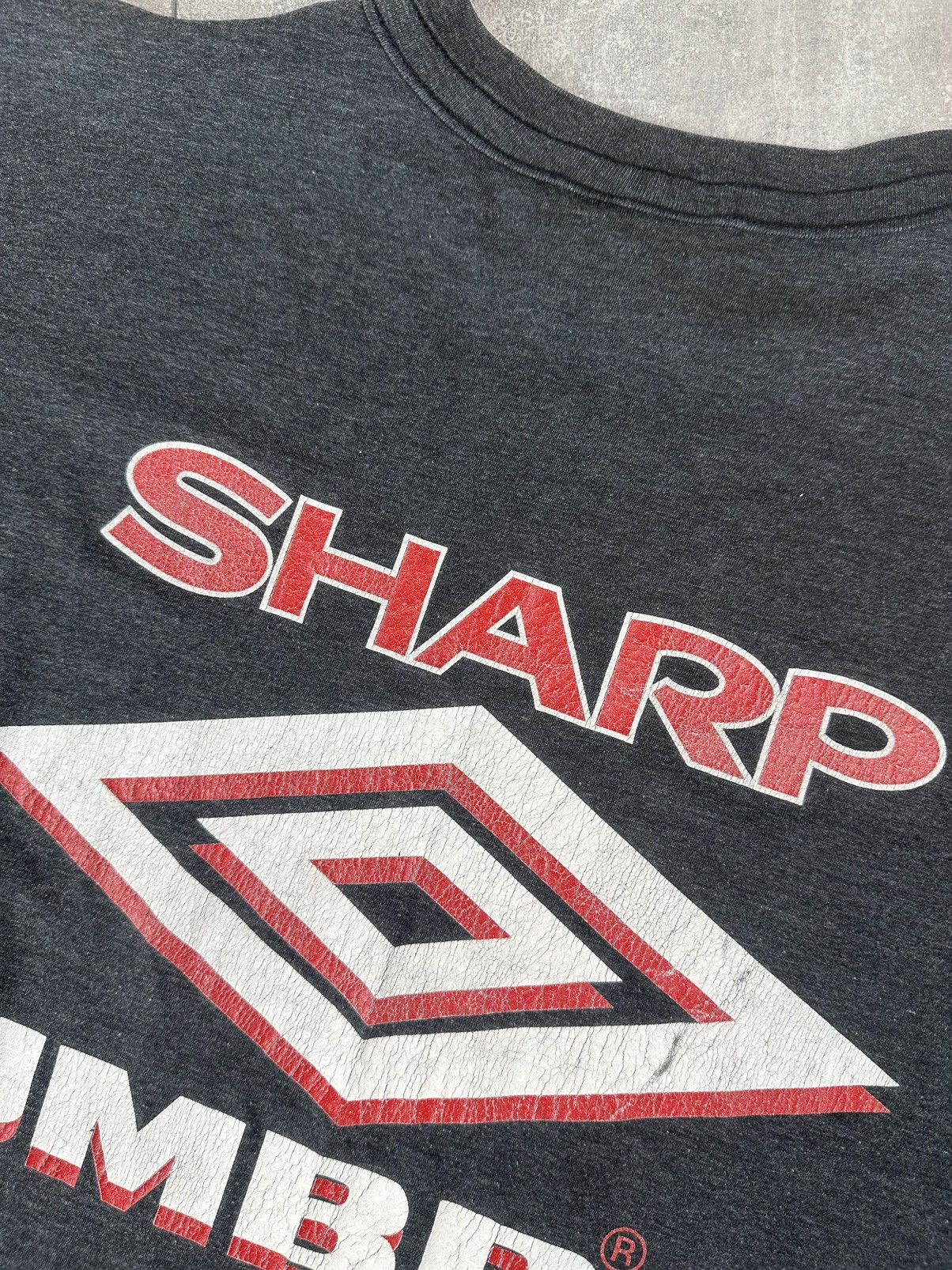 Umbro Umbro Manchester United 1995/96 Cotton Soccer T-Shirt Size US XL / EU 56 / 4 - 23 Thumbnail