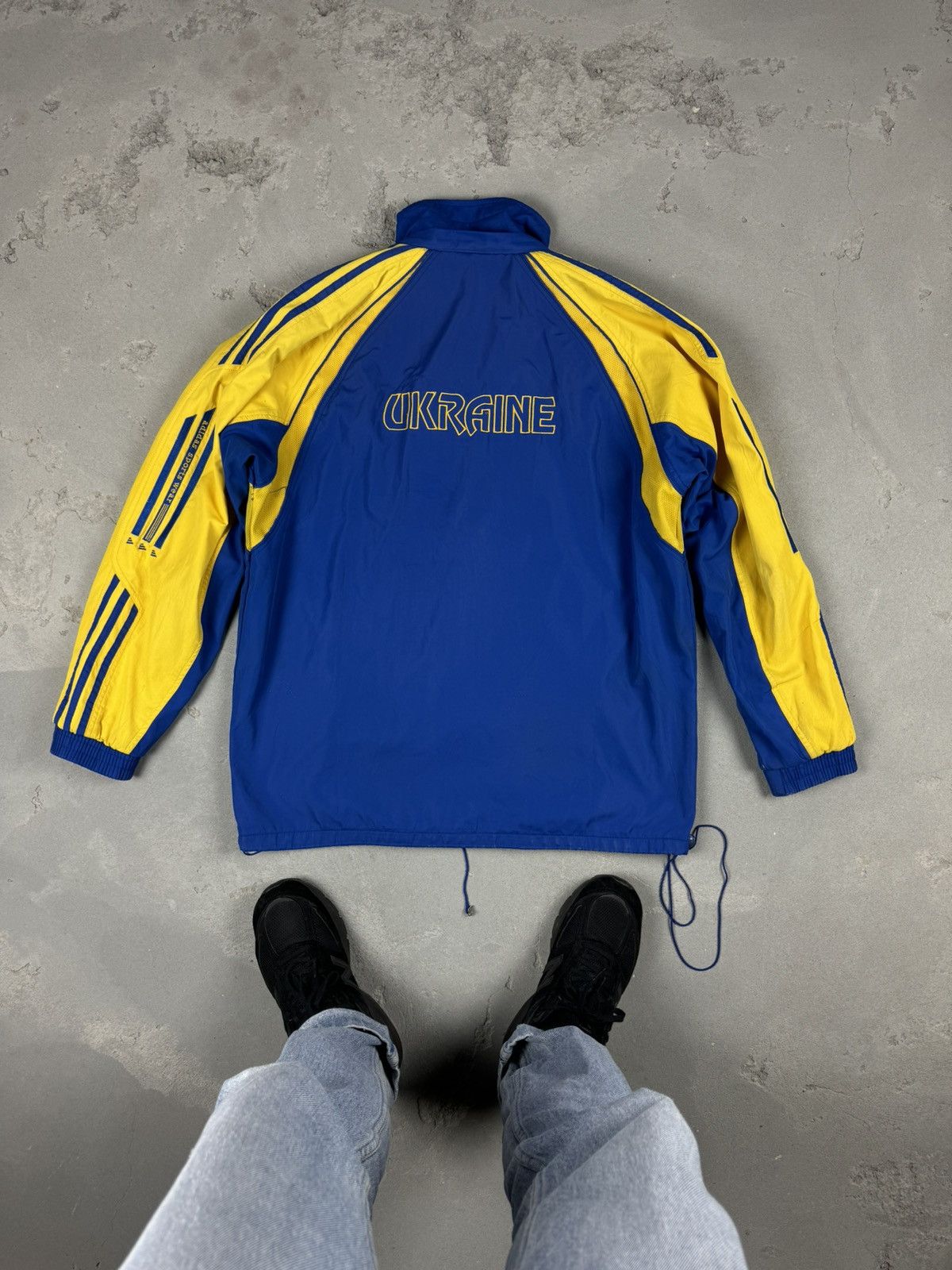 Adidas Vintage Adidas Ukraine Jacket Size US XL / EU 56 / 4 - 3 Thumbnail