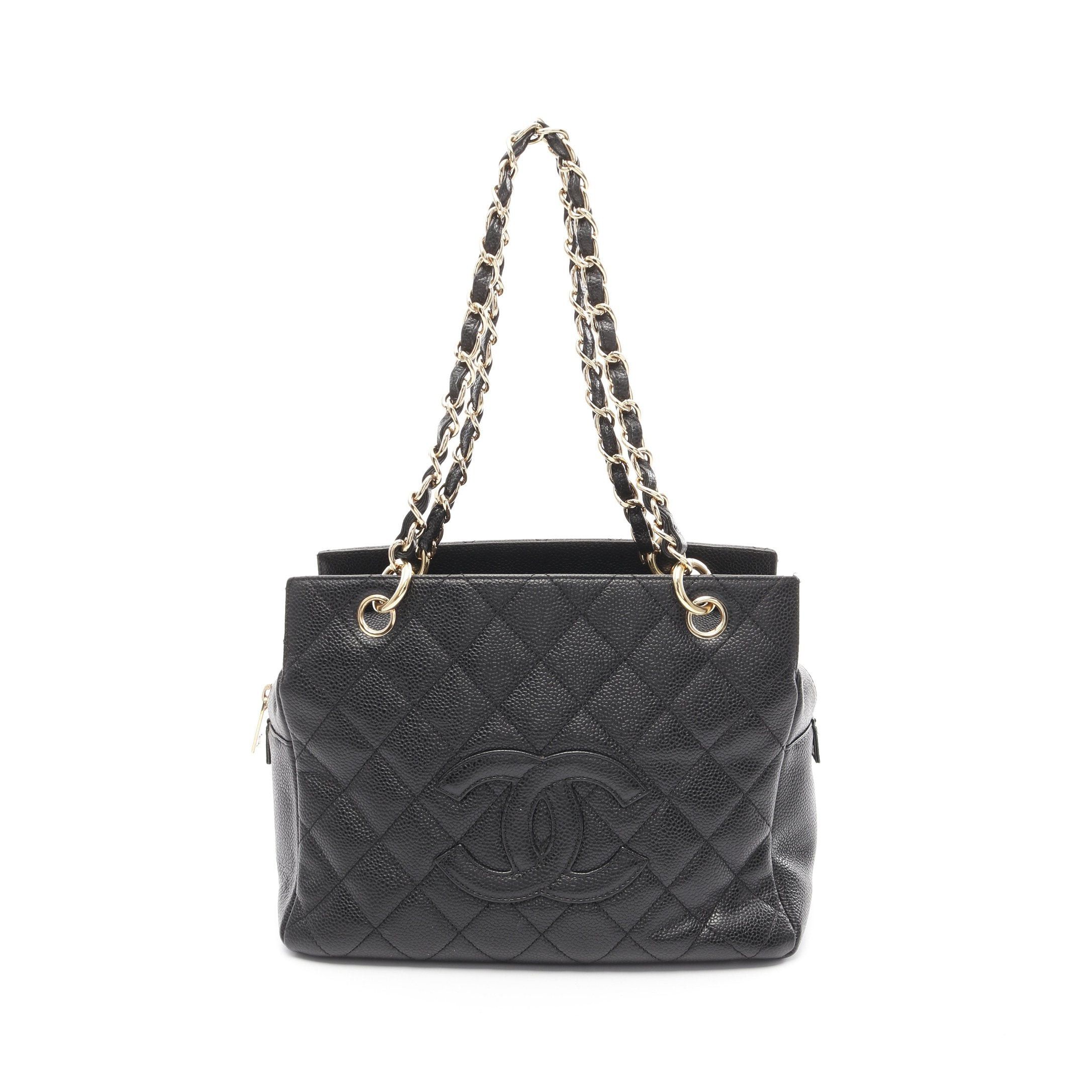 Chanel Chanel Matelasse Chain Shoulder Bag Caviar Skin Black Gold Hardware Size ONE SIZE - 1 Thumbnail