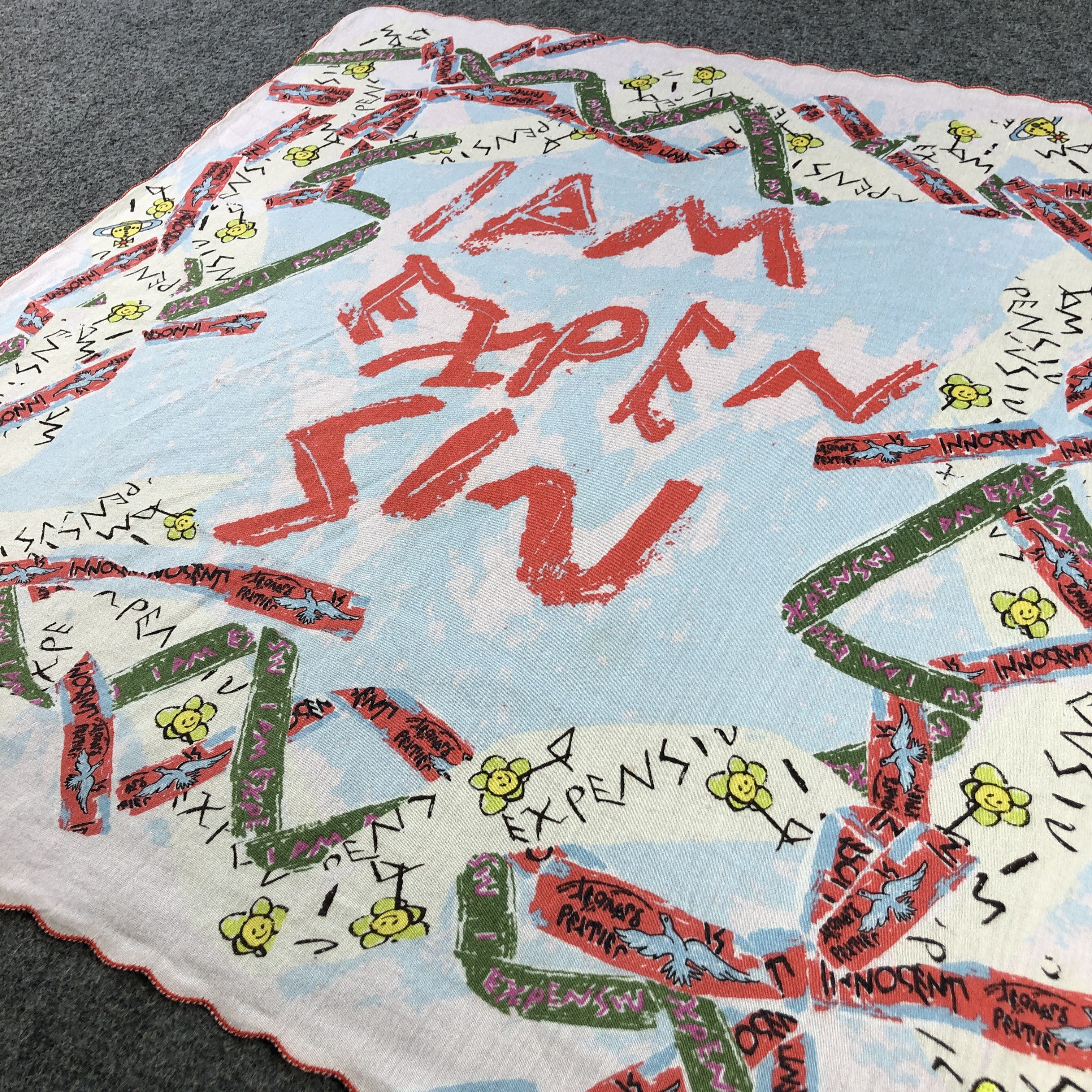 Vintage Vivienne Westwood Handkerchief Neckerchief Bandana H2494 Size ONE SIZE - 3 Thumbnail