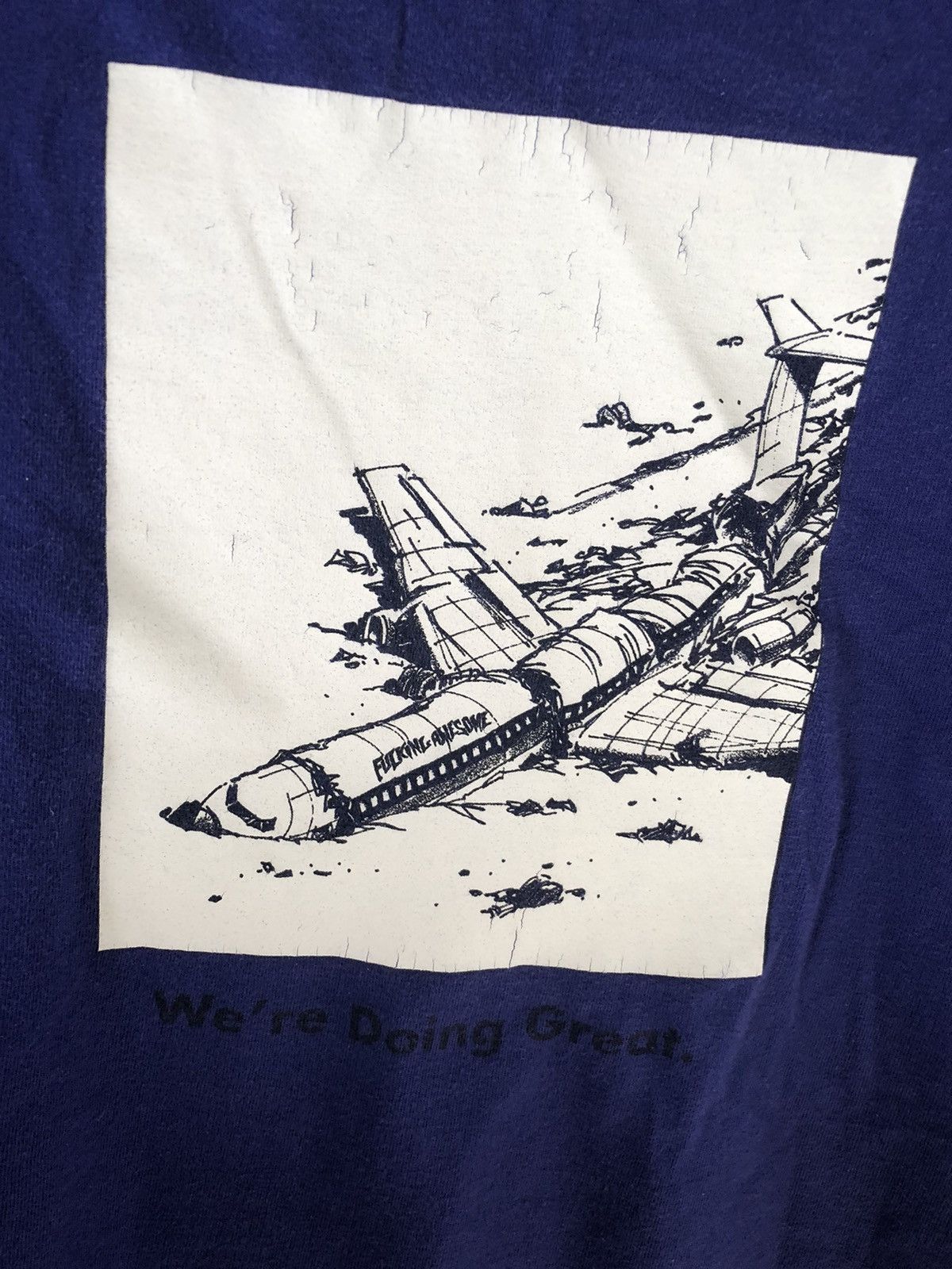 Fucking Awesome × Opening Ceremony We're Doing Great Plane Crash T-Shirt large Size US L / EU 52-54 / 3 - 4 Thumbnail
