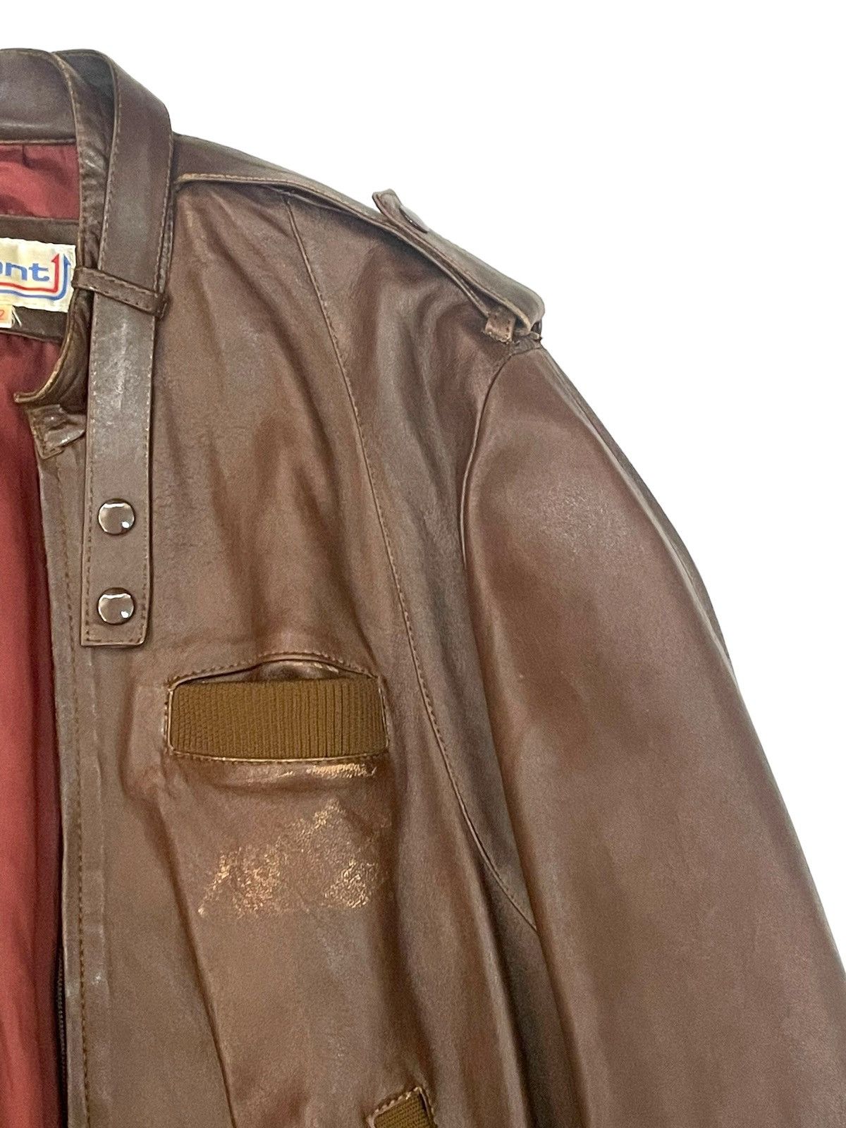 Vintage Vintage Mont Brown Bomber Jacket Size US S / EU 44-46 / 1 - 2 Thumbnail