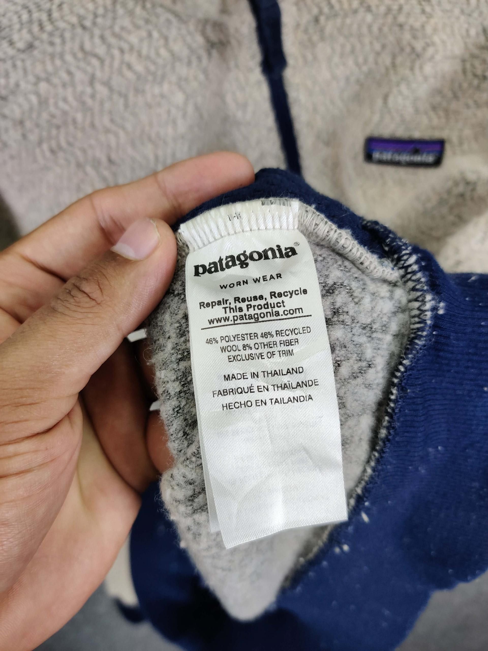 Patagonia Vintage Patagonia Fleece Zipper Jacket Size US L / EU 52-54 / 3 - 12 Thumbnail