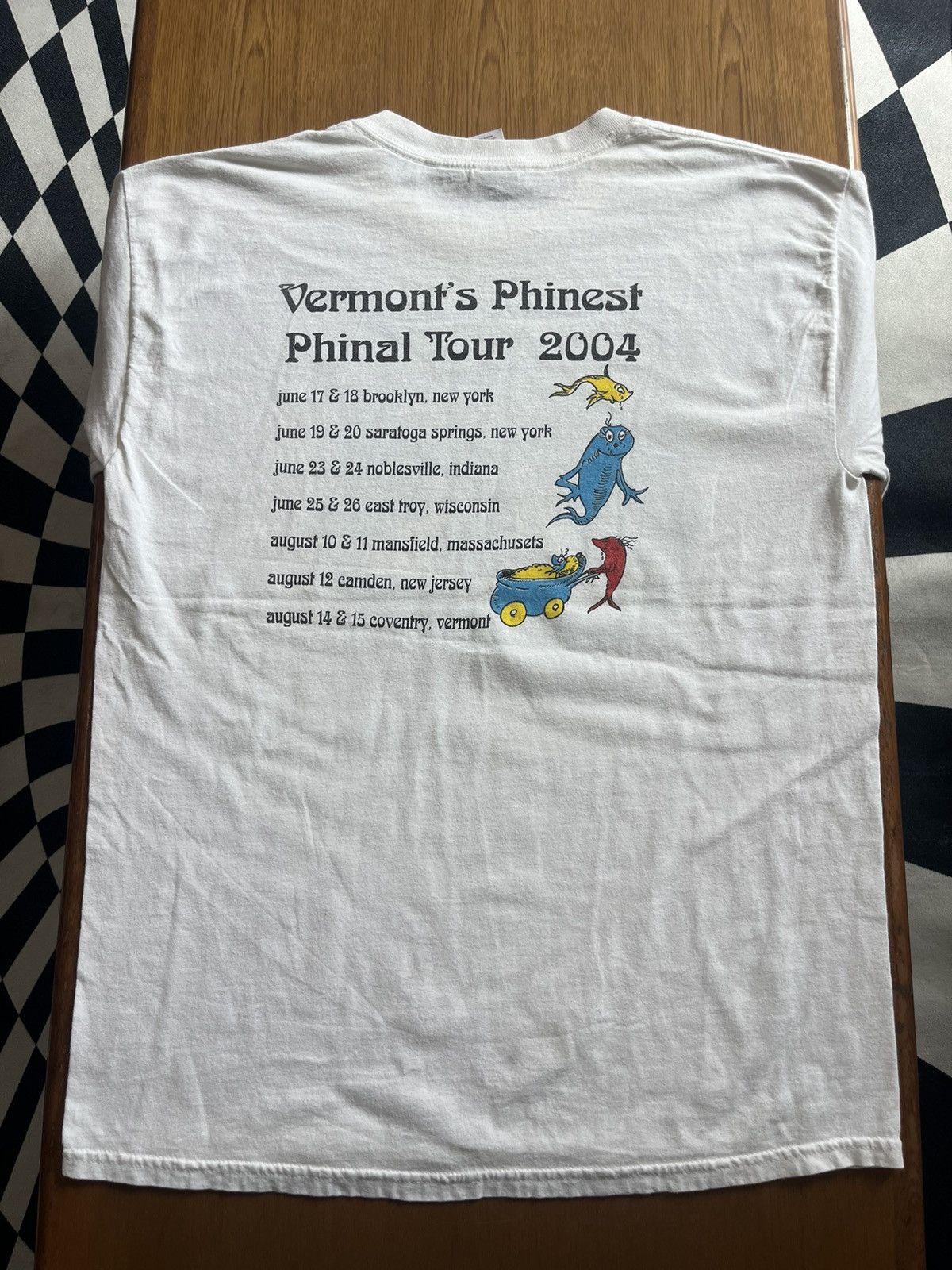 Band Tees Vintage Pharewell Boys Vermont’s Phinest Tour 2004’s Tshirt Size US L / EU 52-54 / 3 - 8 Thumbnail