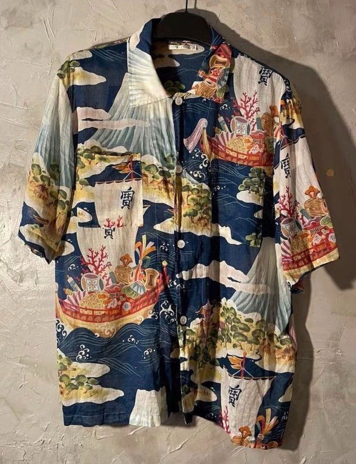Our Legacy our legacy Ukiyo-e short-sleeved shirt Size US L / EU 52-54 / 3 - 1 Thumbnail