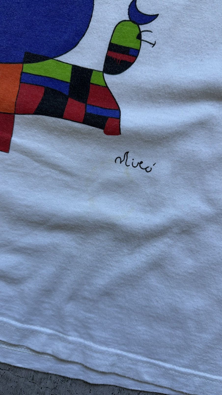 Japanese Brand × Vintage 2000 Joan Miro Surrealism Succ. Crew Neck Tee Size US XL / EU 56 / 4 - 3 Thumbnail