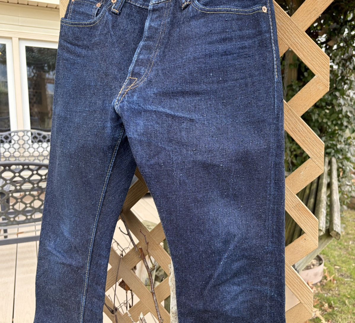 Pure Blue Japan Pure Blue Japan NP-19 “Relaxed Tapered” sz32 Size US 32 / EU 48 - 4 Thumbnail