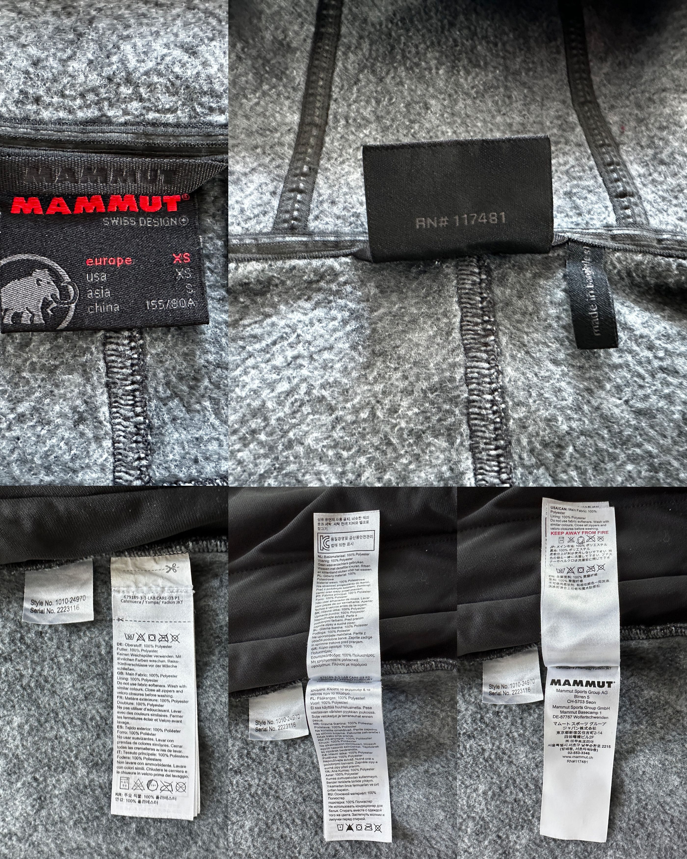 Mammut Mammut Chamuera ML Hooded Jacket Size XS Outdoor Trekking Size XS / US 0-2 / IT 36-38 - 21 Thumbnail