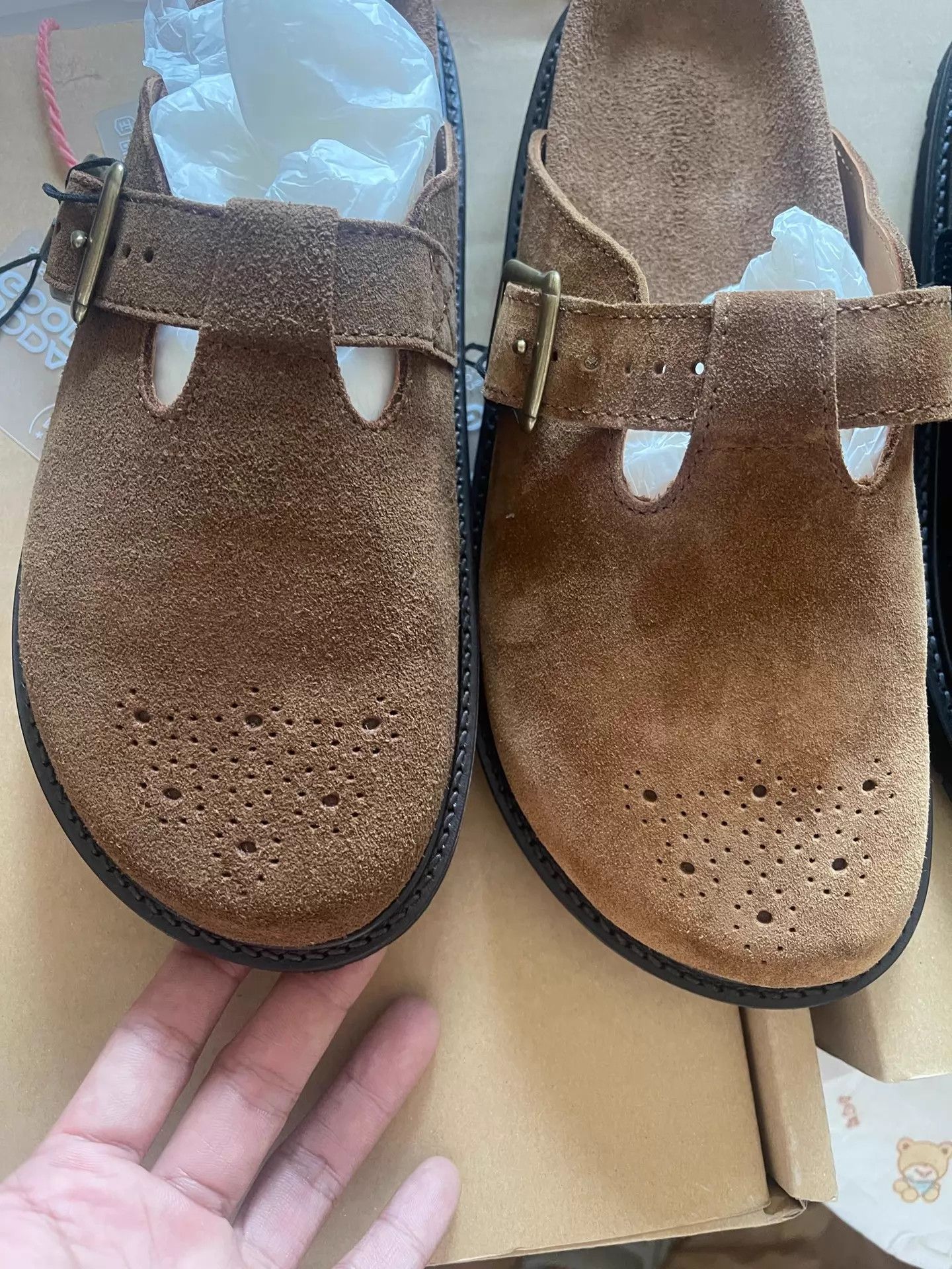 Hender Scheme hender scheme new Asian sandal brown/dk brown/black 4 Size US 4 / IT 34 - 4 Thumbnail