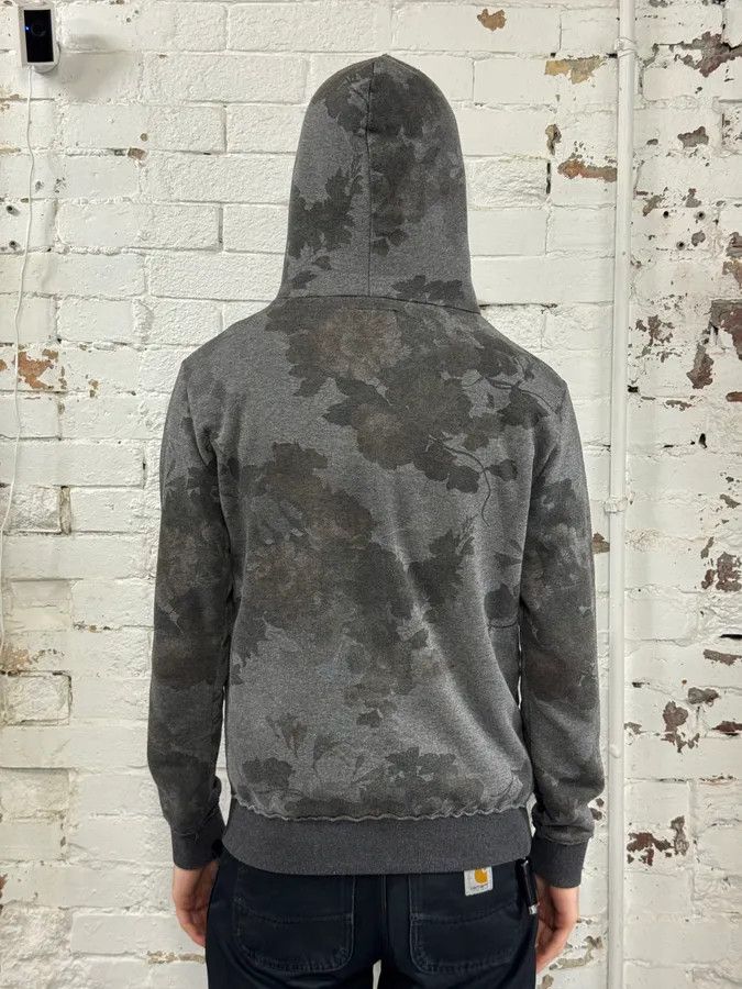 Imperial Imperial Grey Renaissance Floral Print Zip-up Hoodie Size US S / EU 44-46 / 1 - 3 Thumbnail